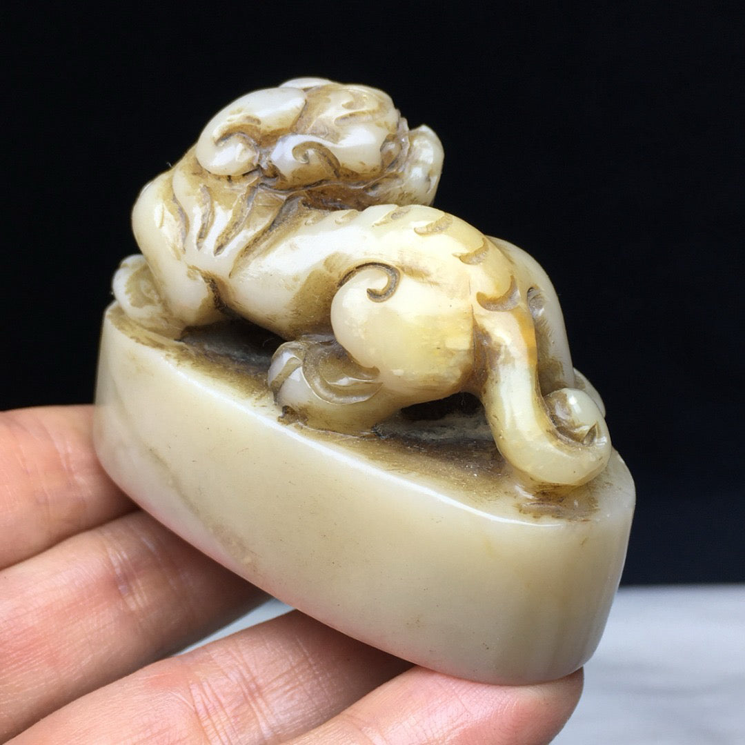 Chinese Antique Shoushan Stone Seal