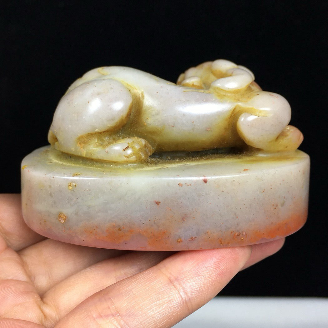 Chinese Antique Shoushan Stone Seal