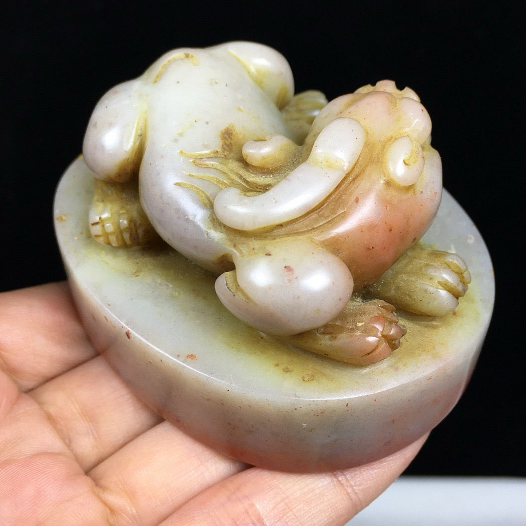 Chinese Antique Shoushan Stone Seal