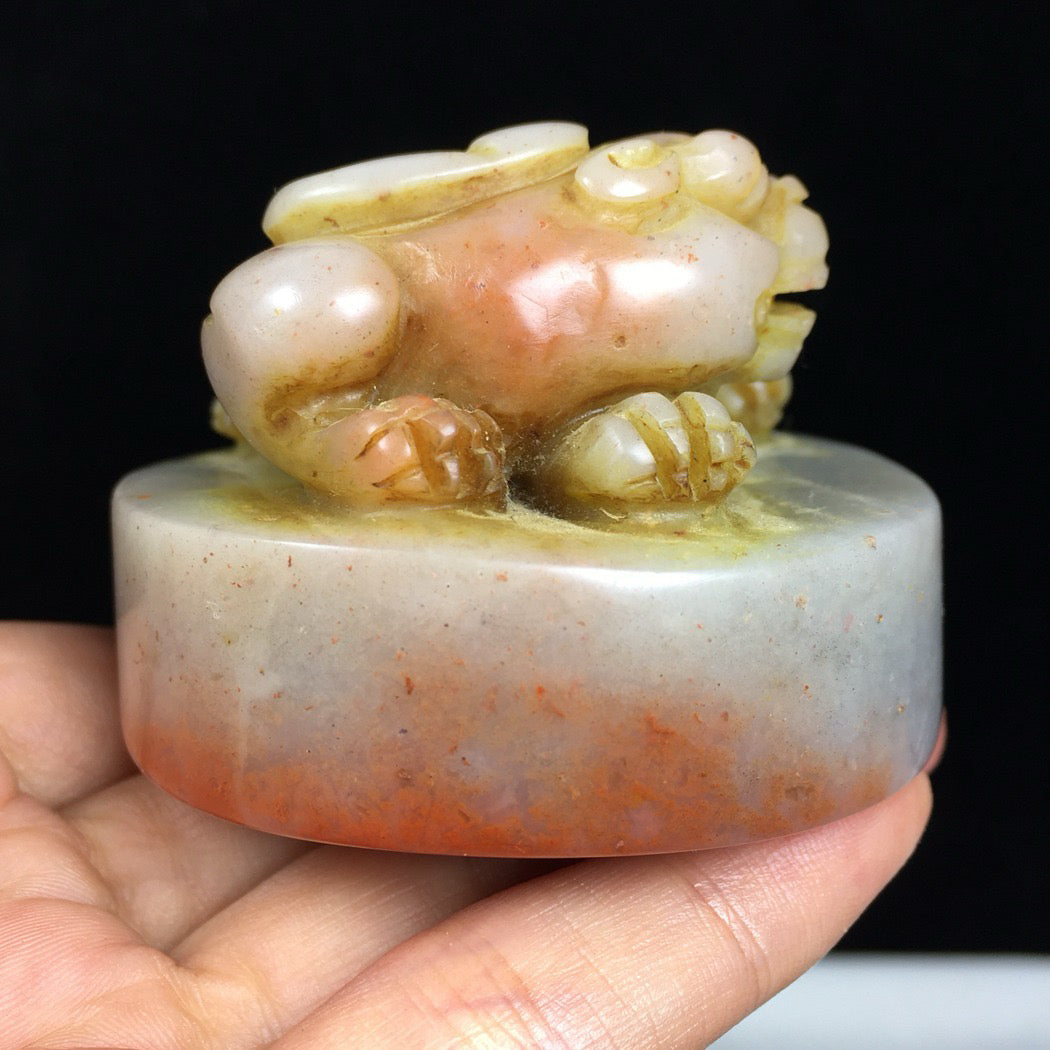 Chinese Antique Shoushan Stone Seal