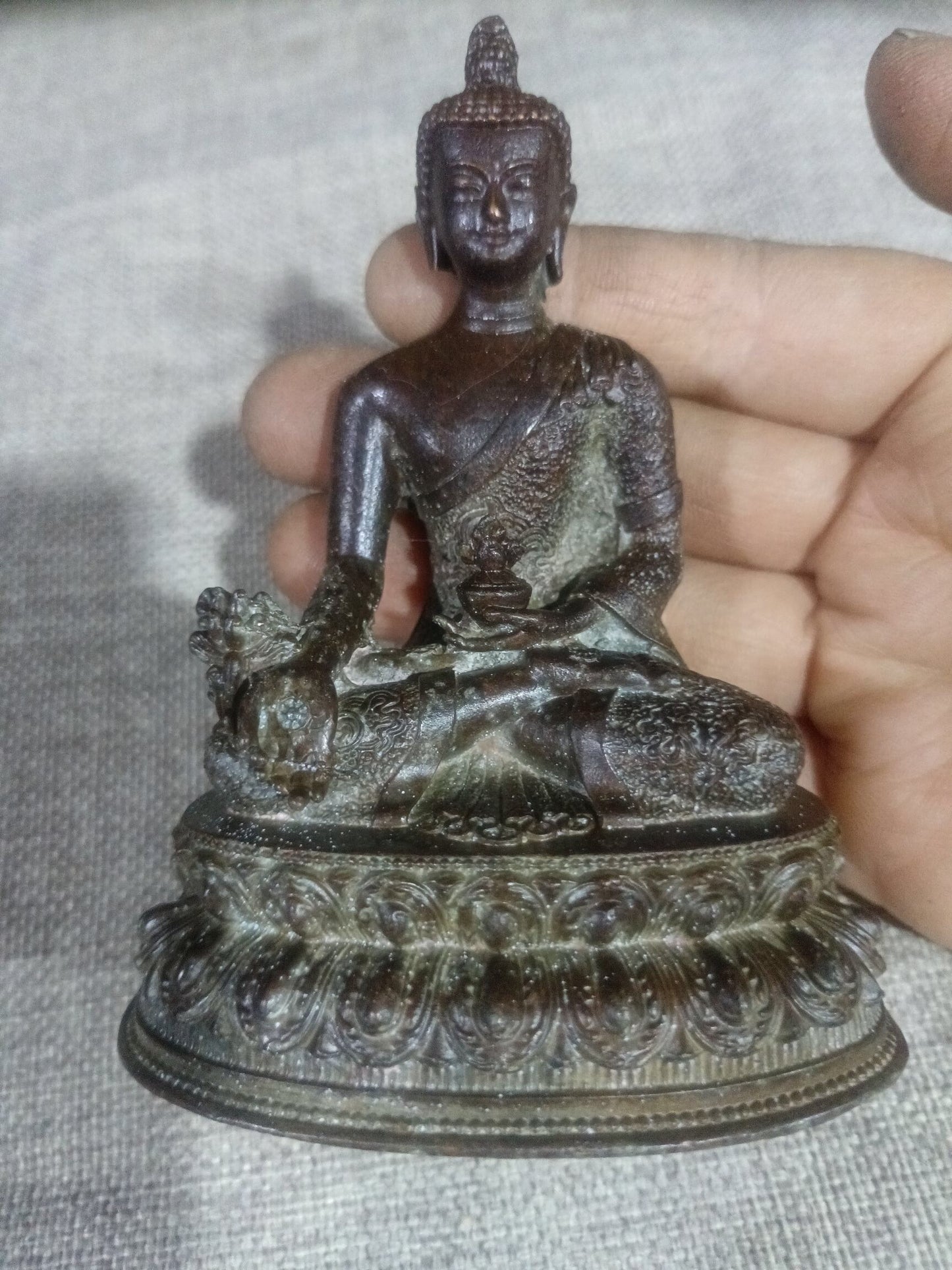 Chinese antique pure copper Buddha statue