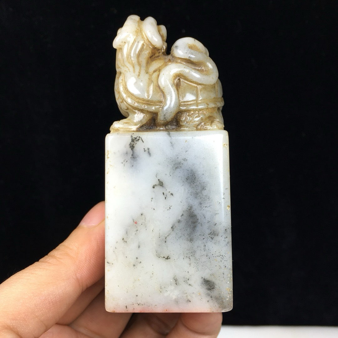 Chinese Antique Shoushan Stone Seal