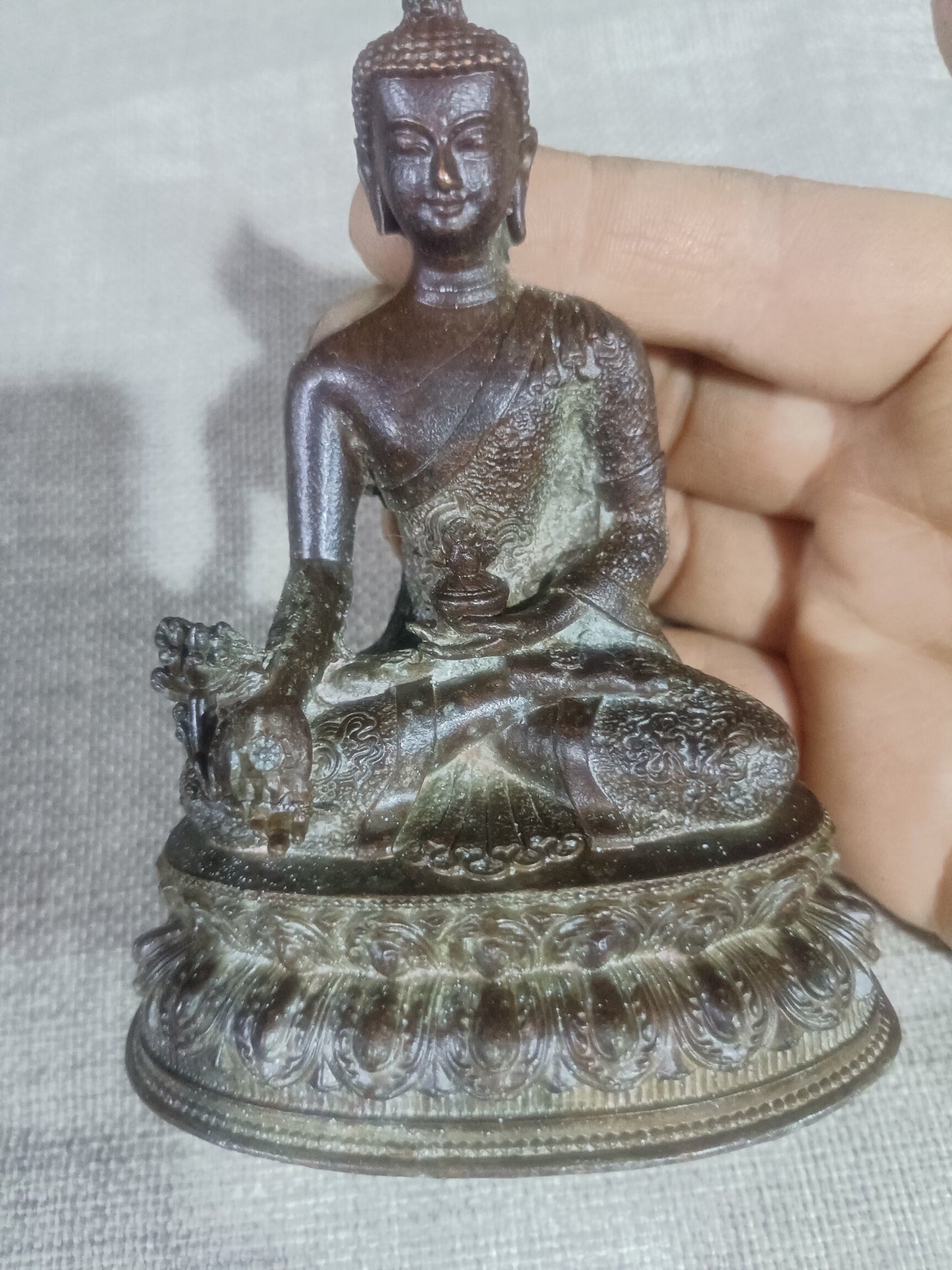 Chinese antique pure copper Buddha statue