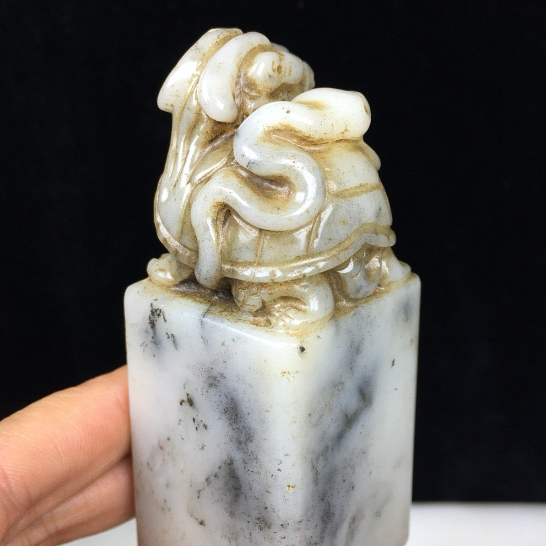 Chinese Antique Shoushan Stone Seal