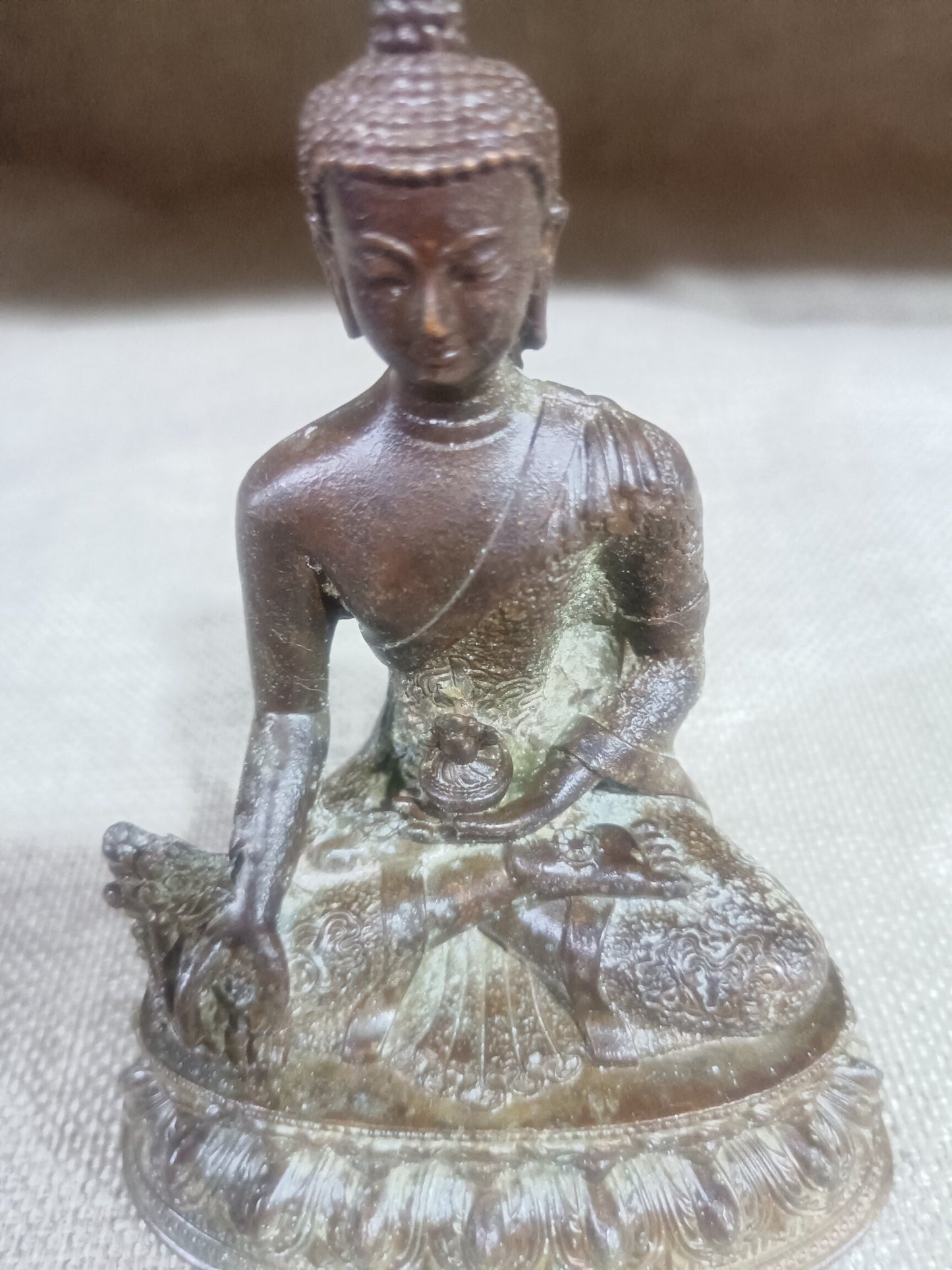 Chinese antique pure copper Buddha statue