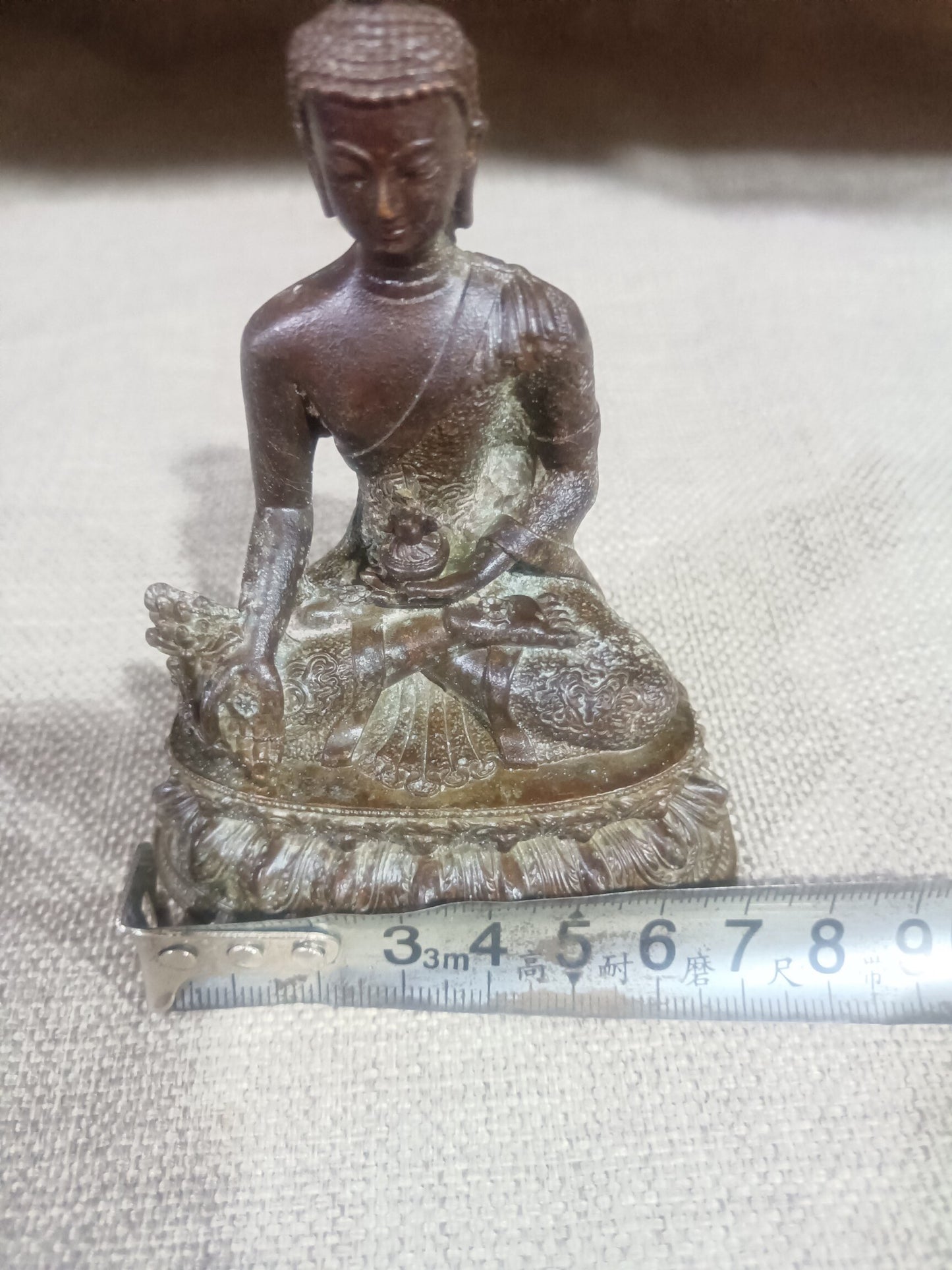 Chinese antique pure copper Buddha statue