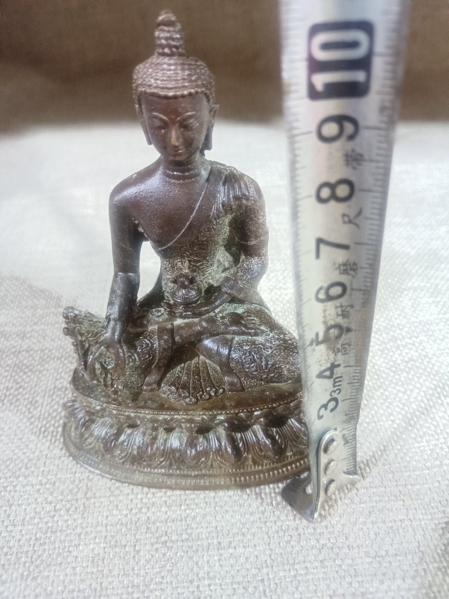 Chinese antique pure copper Buddha statue