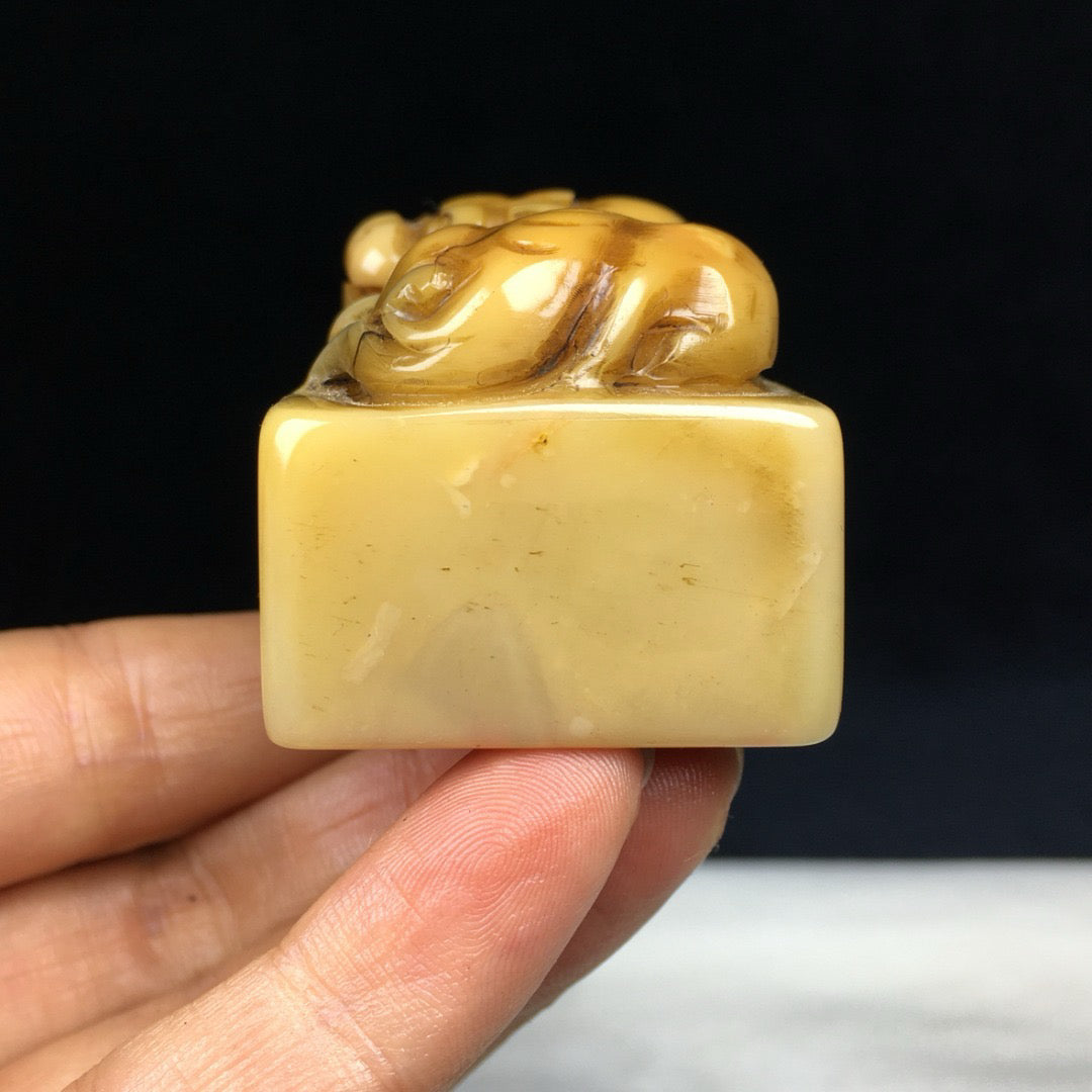 Chinese Antique Shoushan Stone Seal