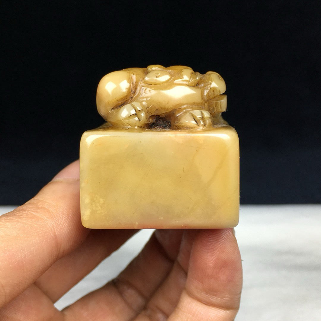 Chinese Antique Shoushan Stone Seal