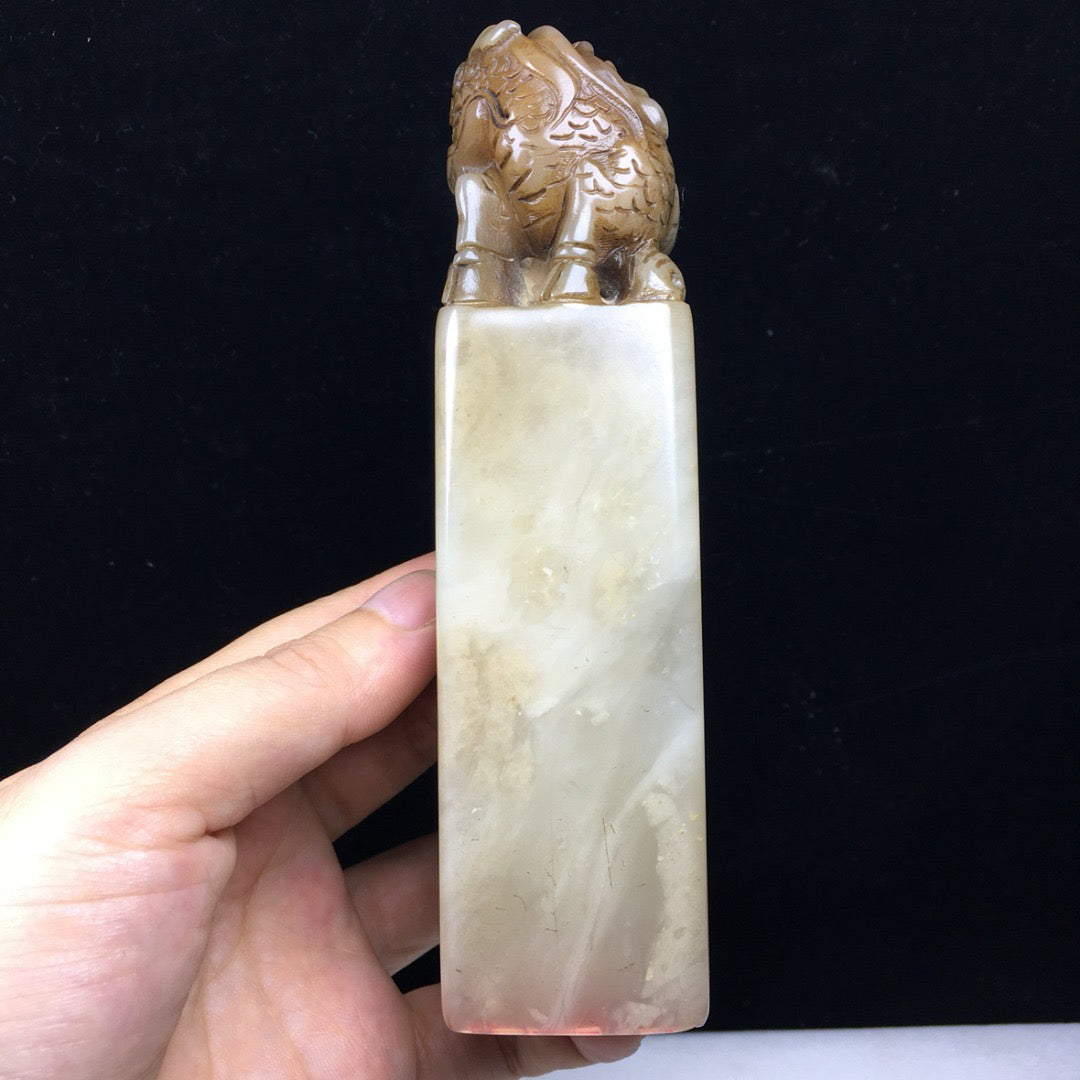Chinese Antique Shoushan Stone Seal