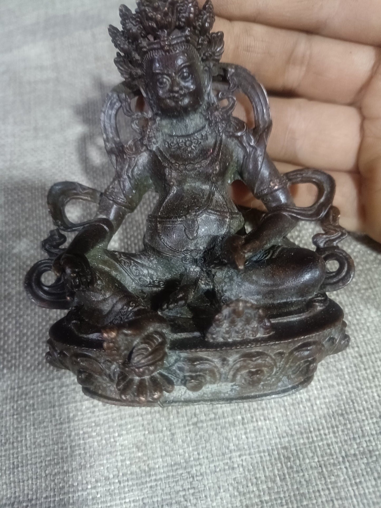 Chinese antique pure copper Buddha statue