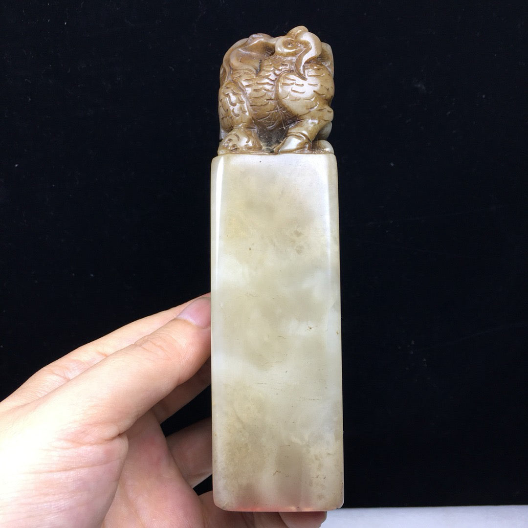 Chinese Antique Shoushan Stone Seal