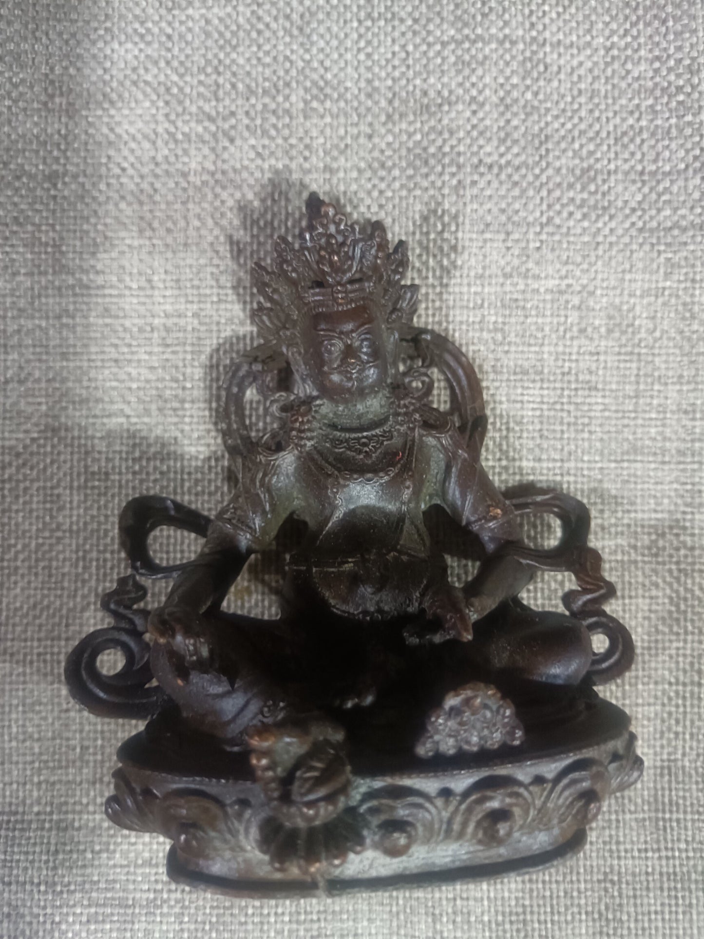 Chinese antique pure copper Buddha statue