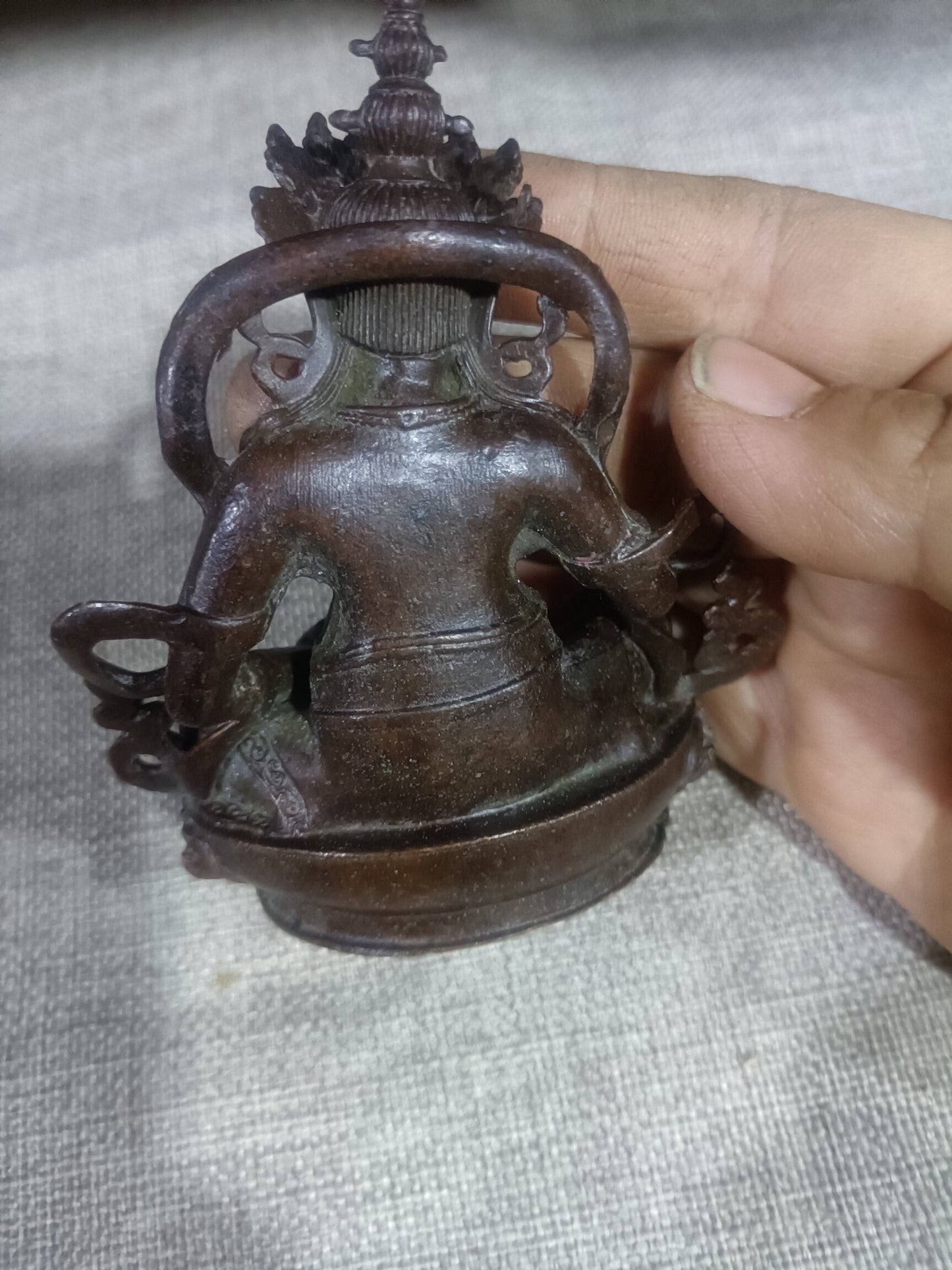 Chinese antique pure copper Buddha statue