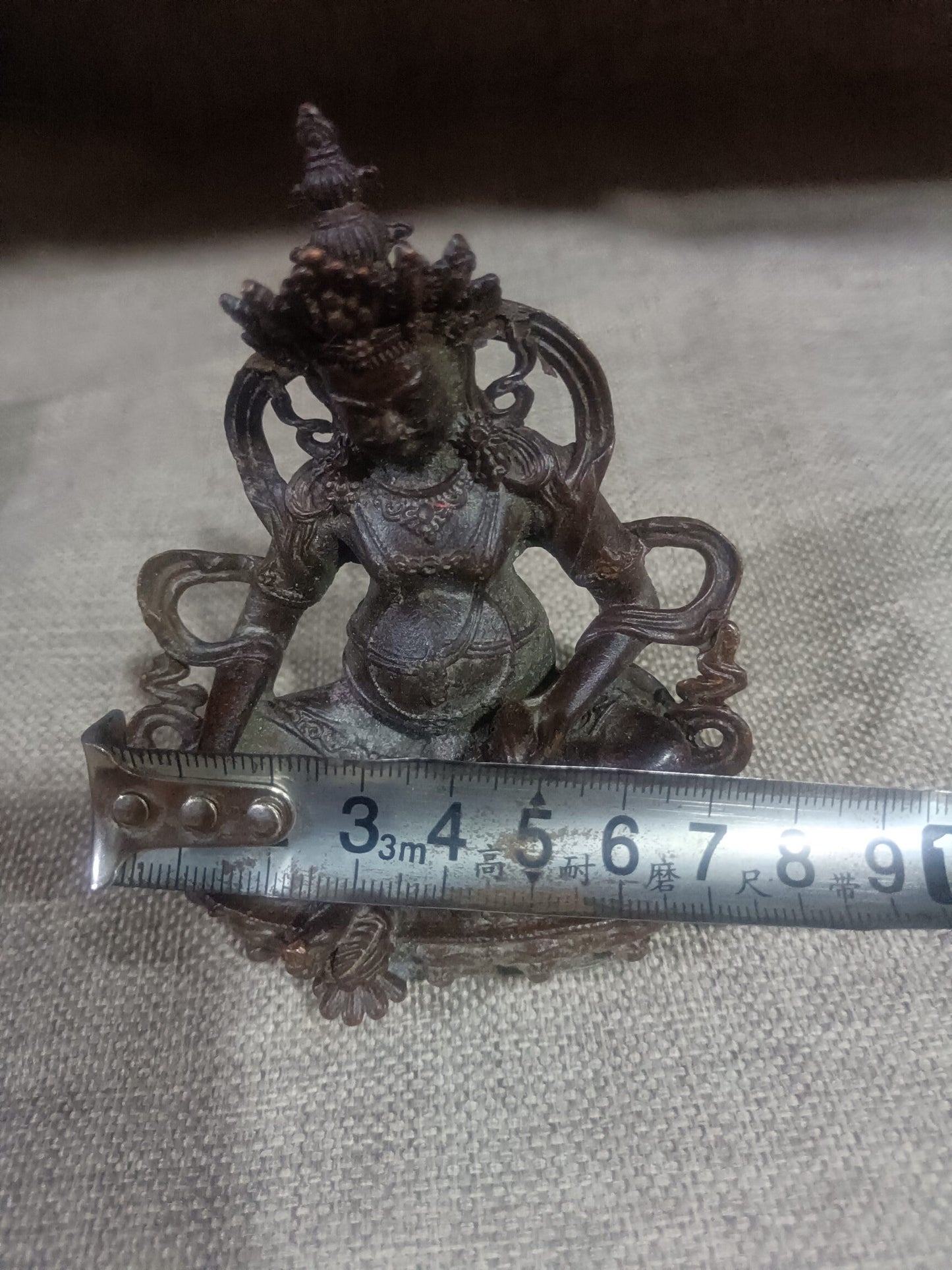 Chinese antique pure copper Buddha statue