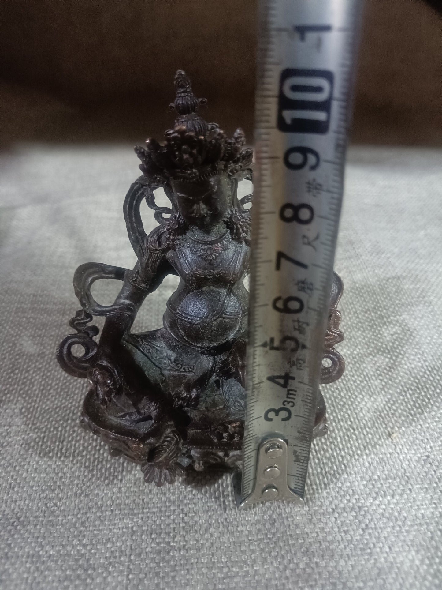 Chinese antique pure copper Buddha statue