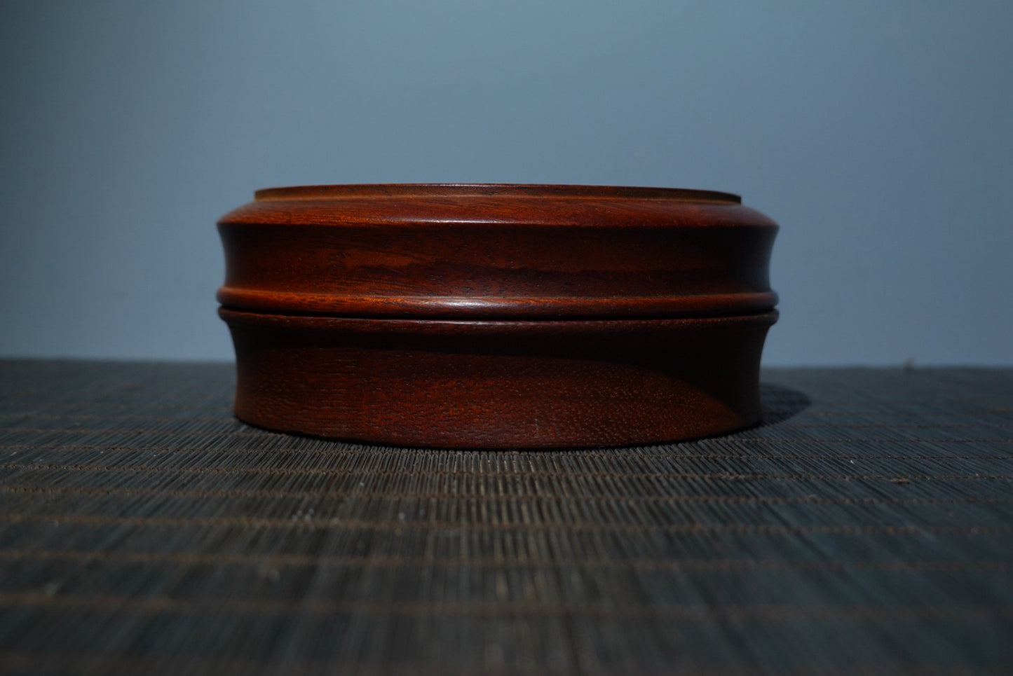 Collected rosewood inlaid jade jewelry box