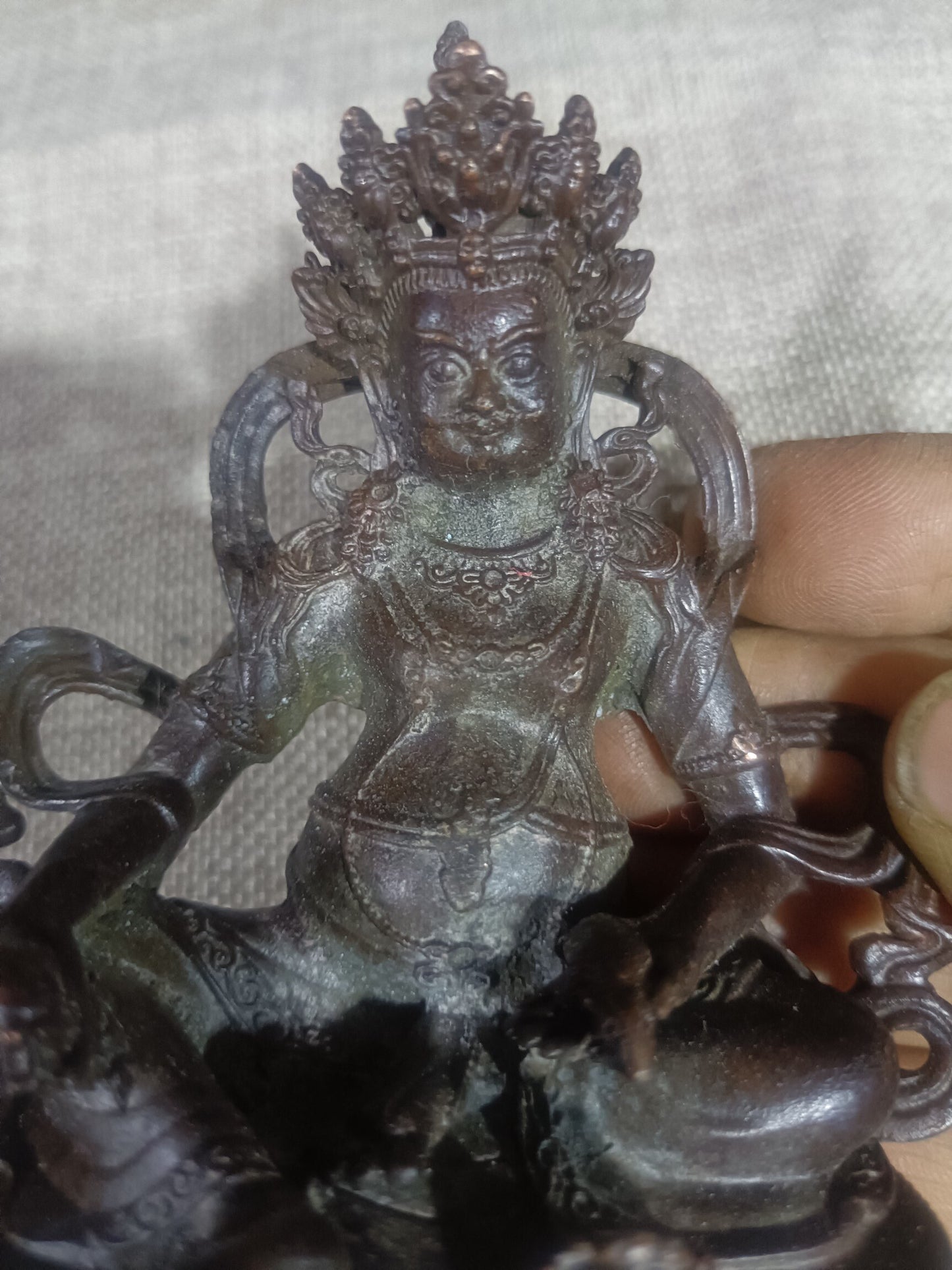 Chinese antique pure copper Buddha statue