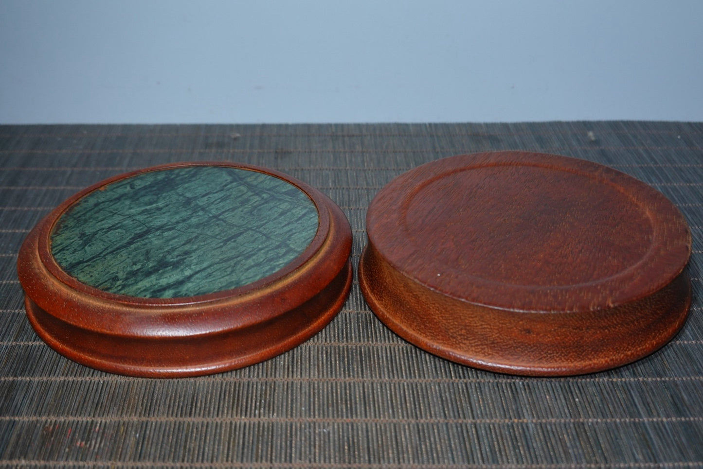 Collected rosewood inlaid jade jewelry box