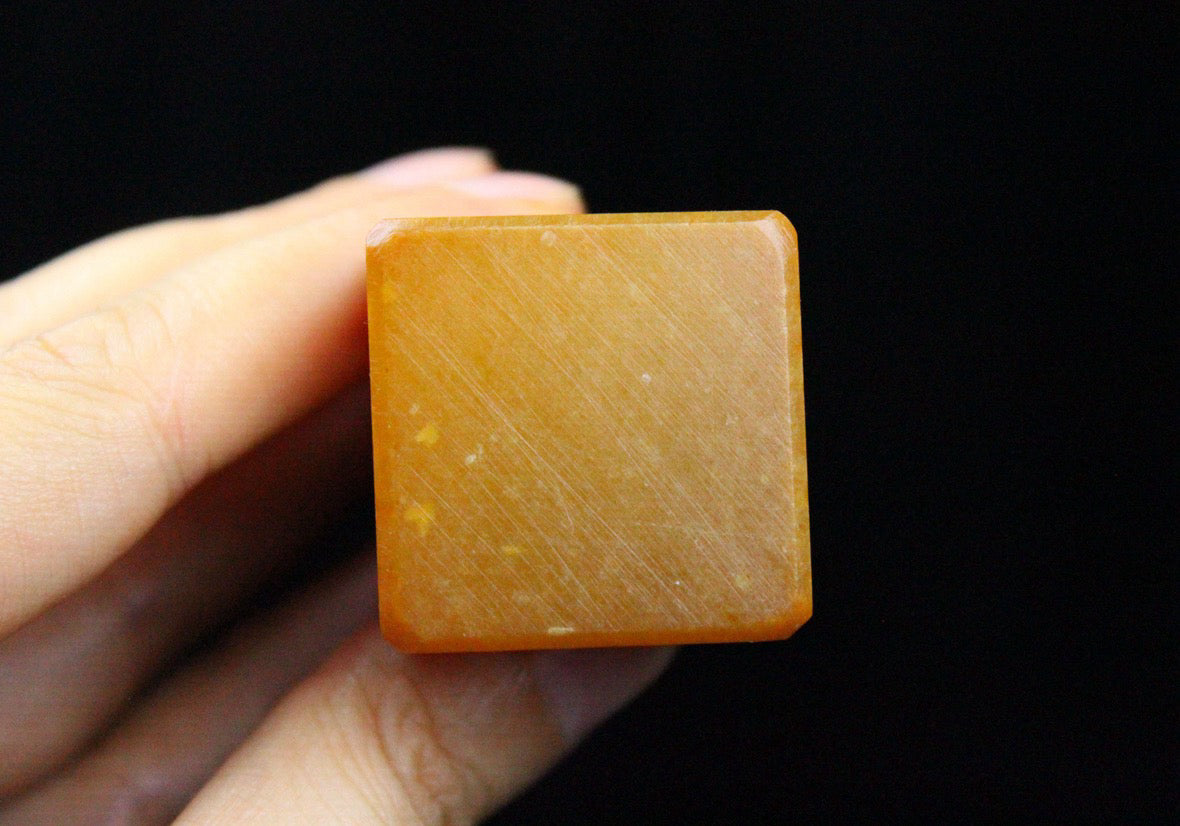 Chinese antique Shoushan stone seal embryo