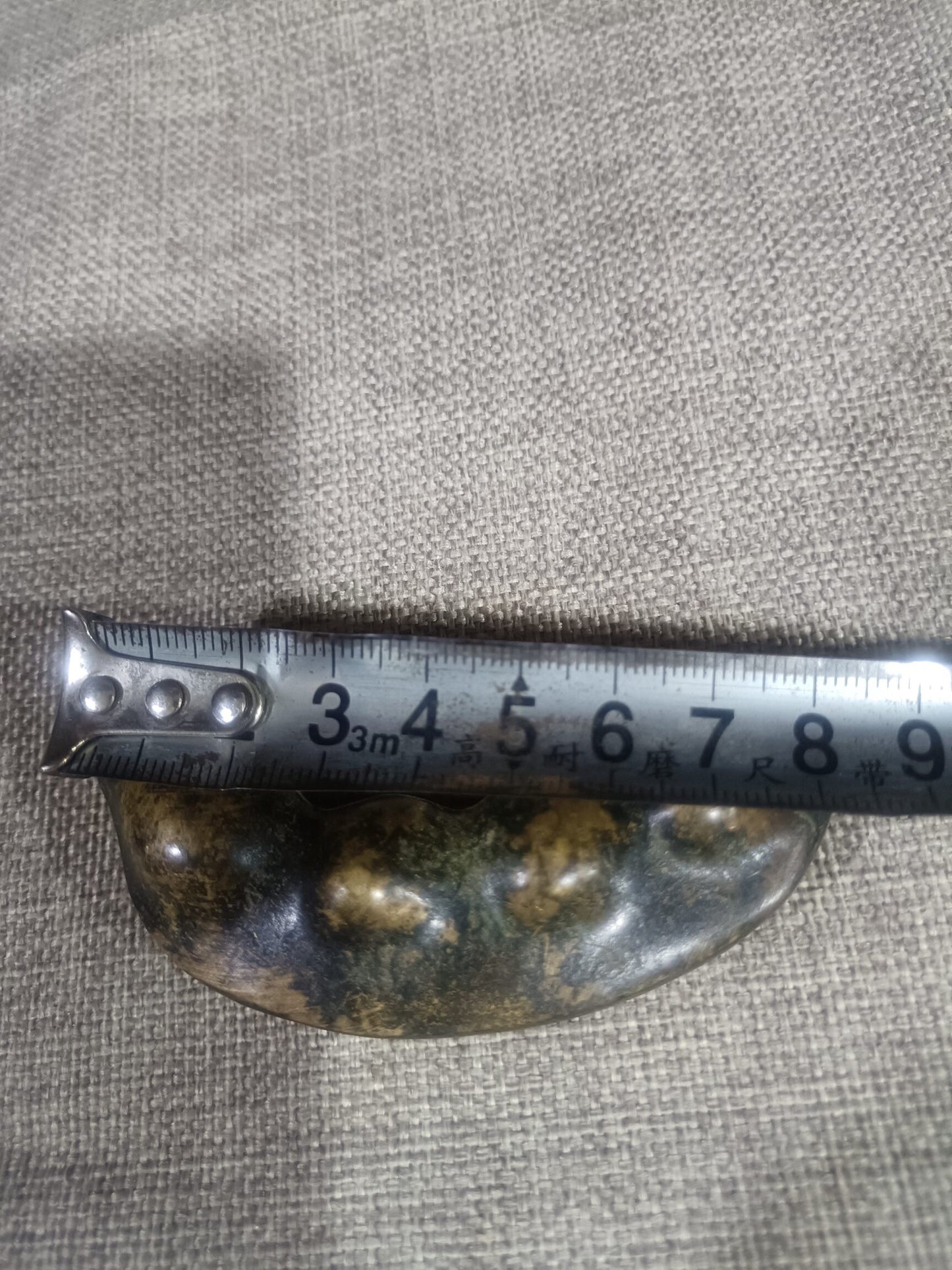 Chinese antique pure copper pea ornament