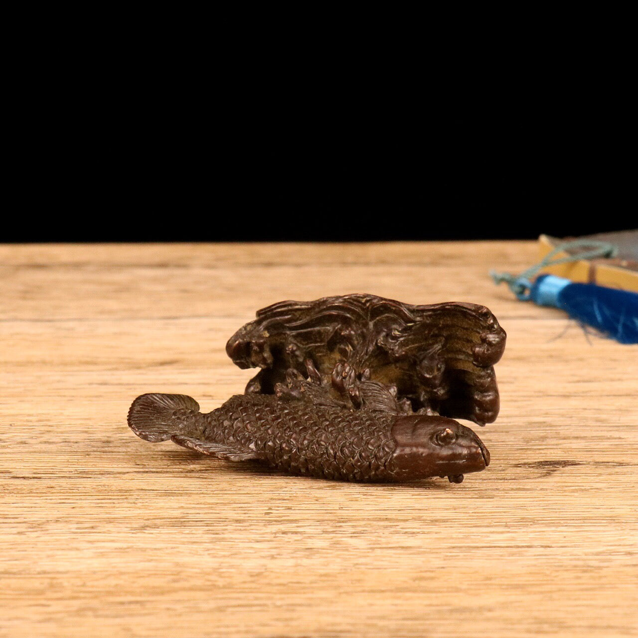 Chinese antique carp