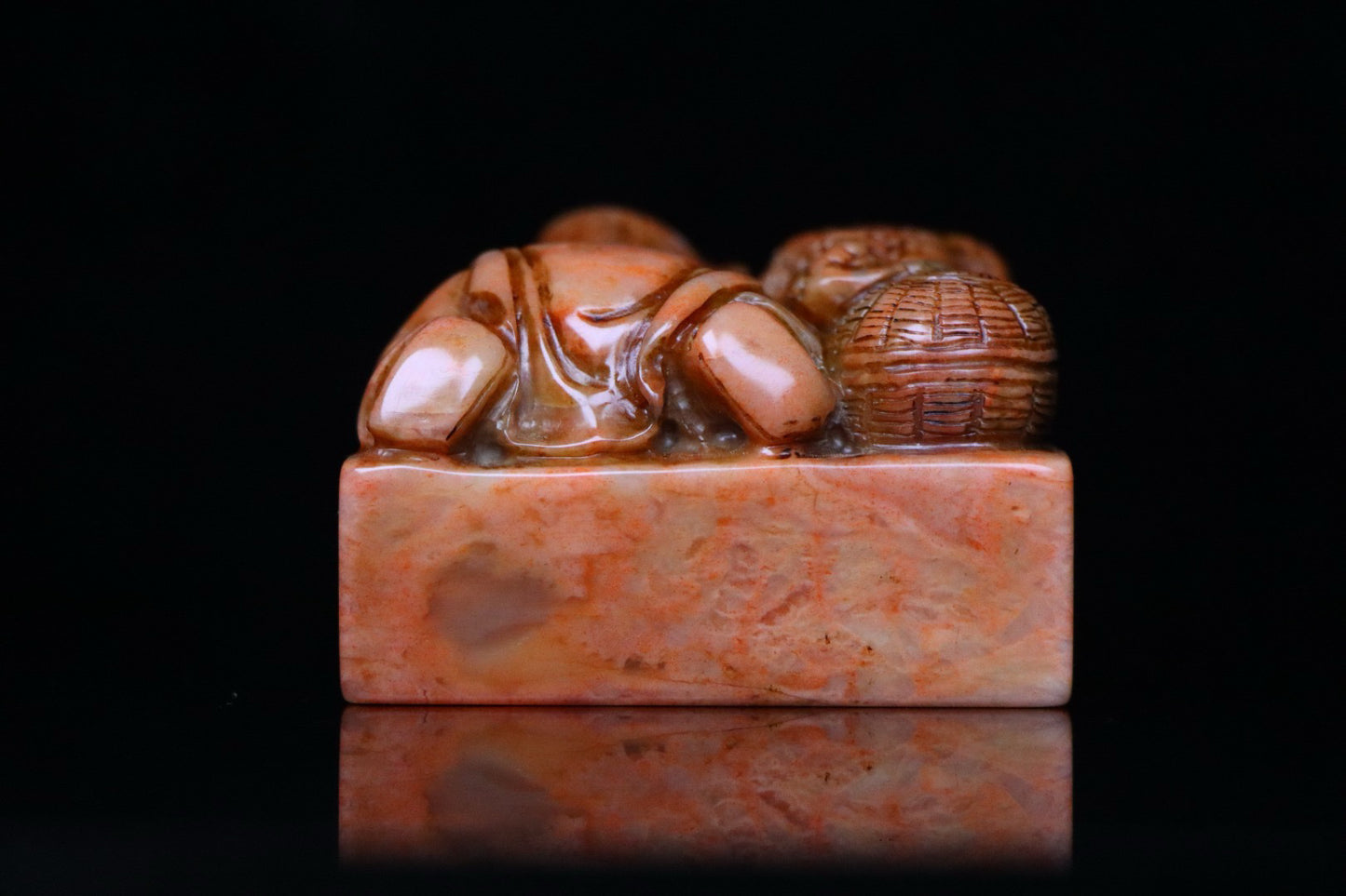Chinese Antique Shoushan Stone Idle Seal