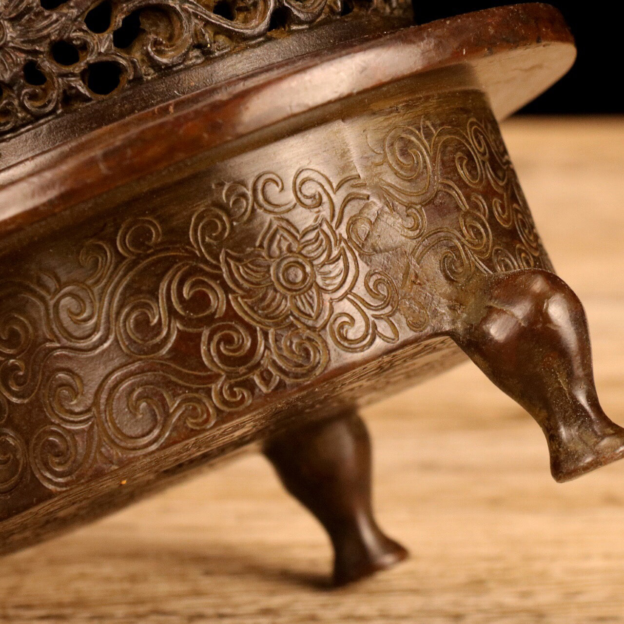 Chinese Antique Three Section Imperial Stove