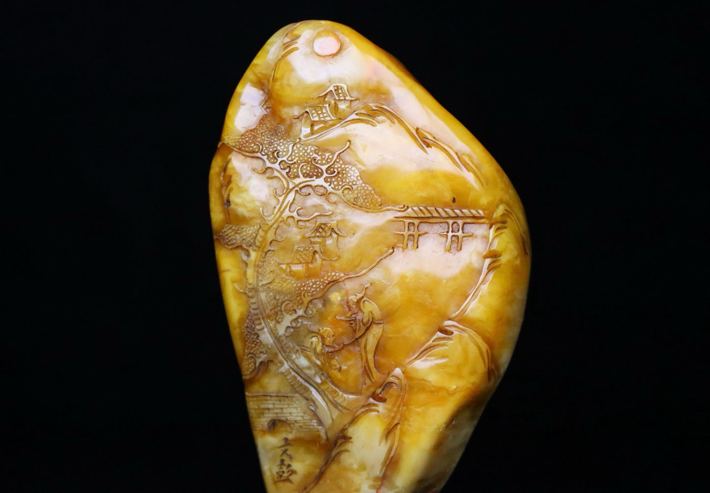 Chinese Antique Shoushan Stone Idle Seal