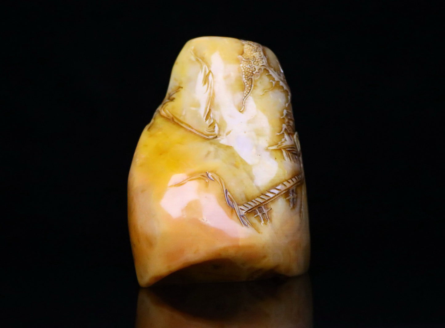 Chinese Antique Shoushan Stone Idle Seal