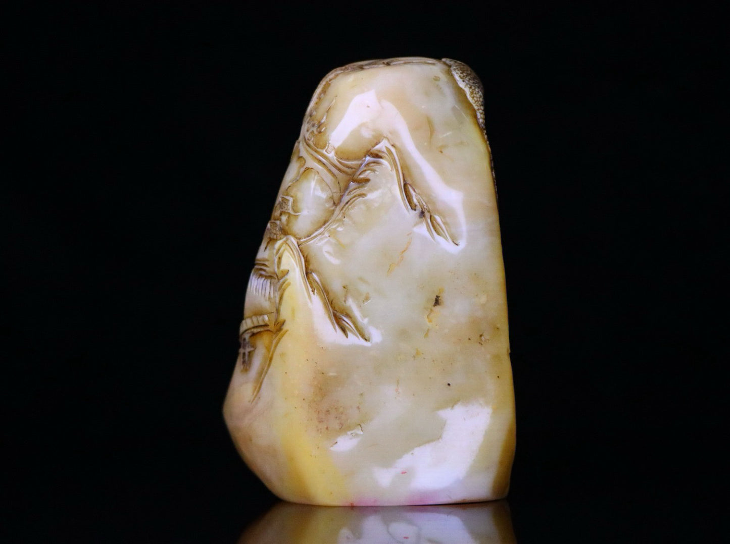 Chinese Antique Shoushan Stone Idle Seal