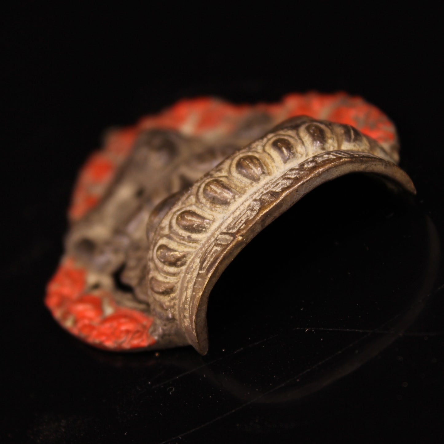 Chinese Antiques Handcrafted with Iron and Steel Painted Documents, Bodhisattva and Buddha Statues