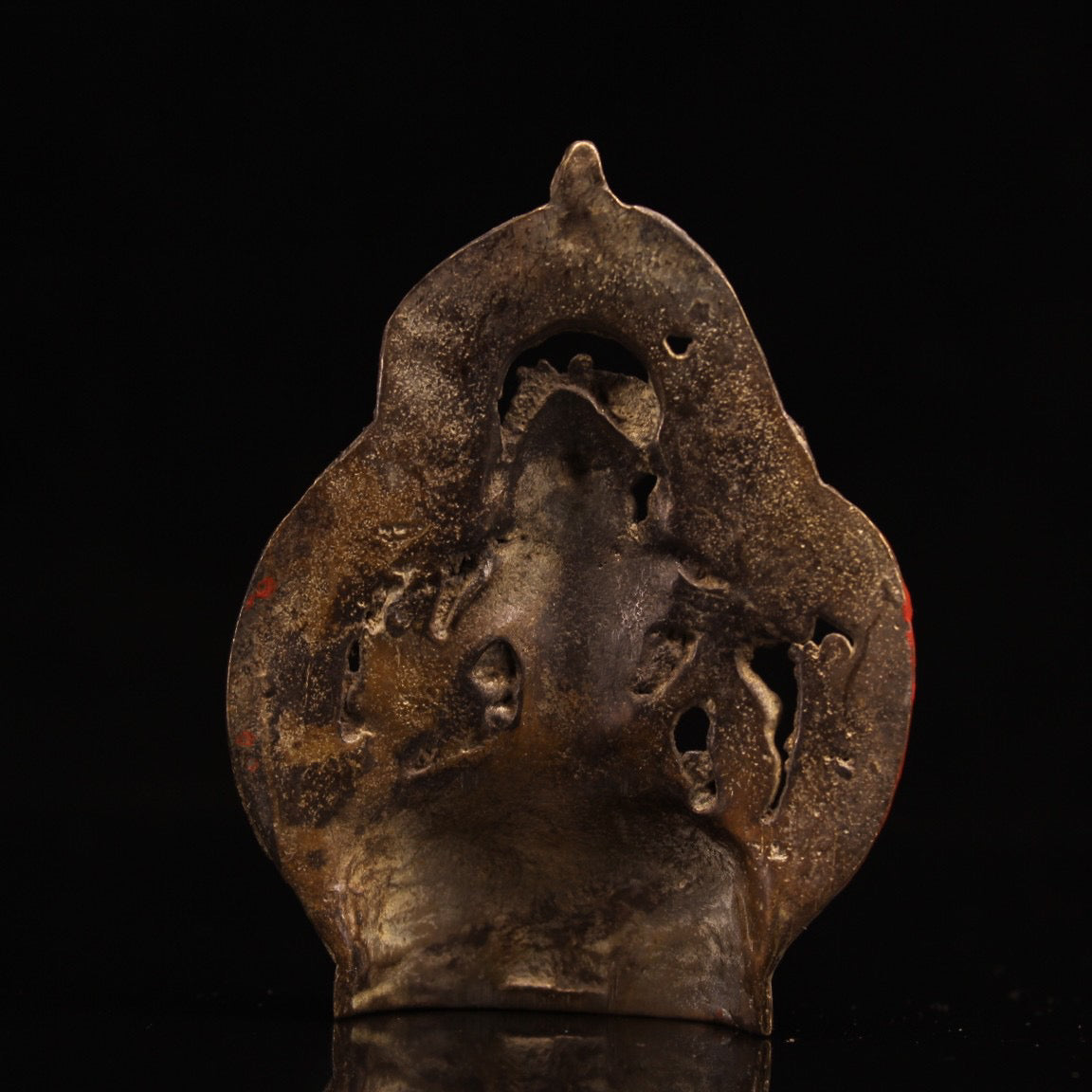 Chinese Antiques Handcrafted with Iron and Steel Painted Documents, Bodhisattva and Buddha Statues