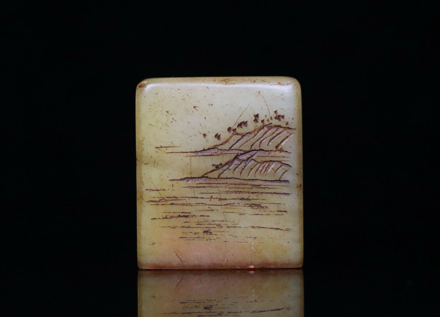 Chinese Antique Shoushan Stone Idle Seal