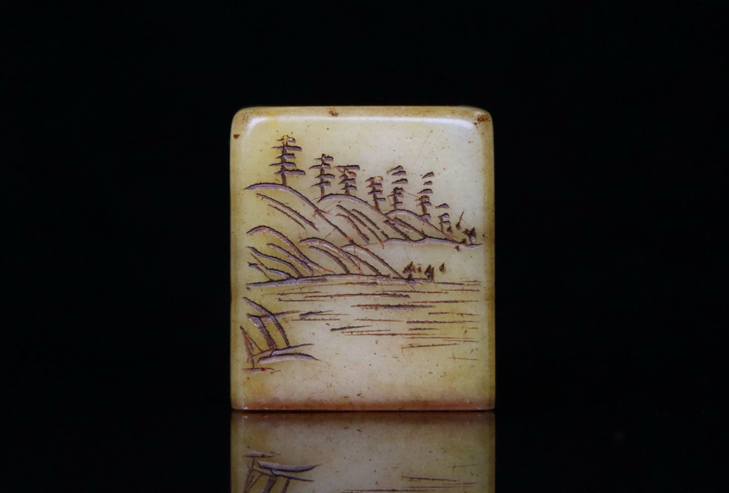 Chinese Antique Shoushan Stone Idle Seal