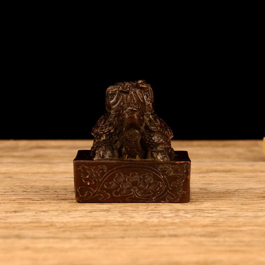Chinese Antique Gift Turtle Seal