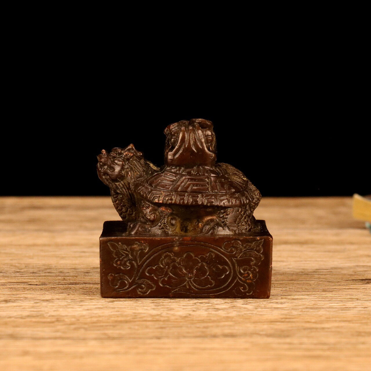 Chinese Antique Gift Turtle Seal
