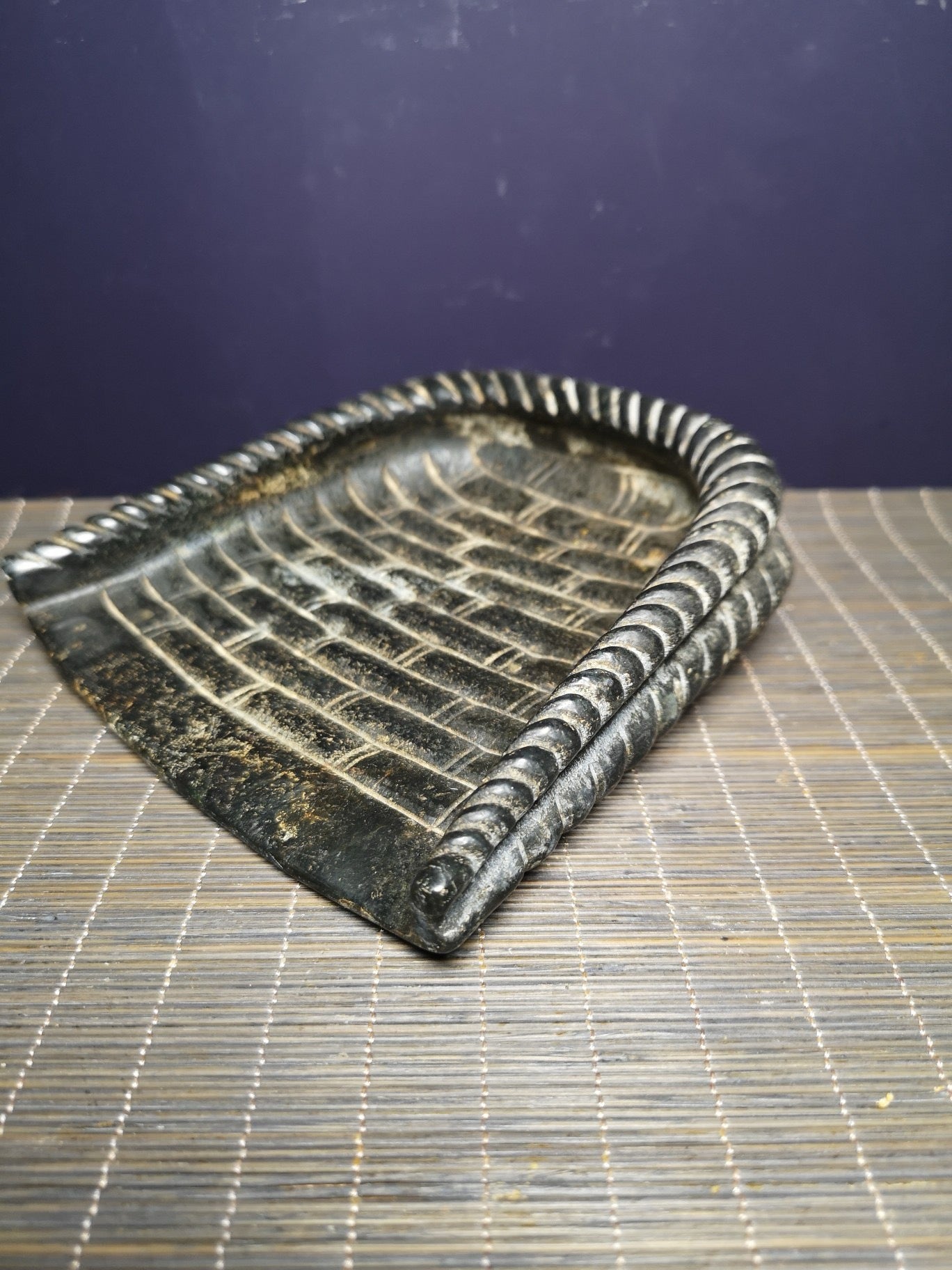 Chinese antique meteorite dustpan