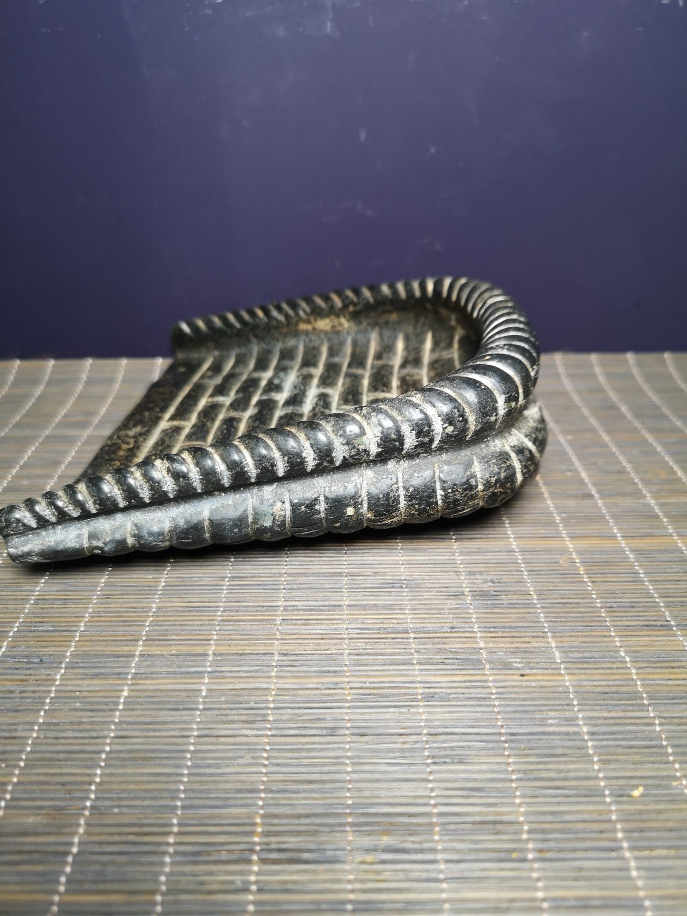 Chinese antique meteorite dustpan