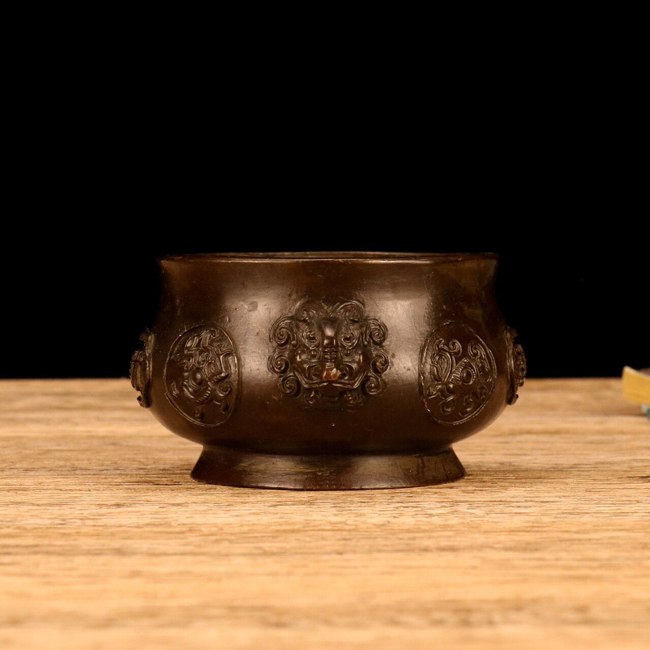 Chinese Antique Treasure Hunting Beast Ear Stove