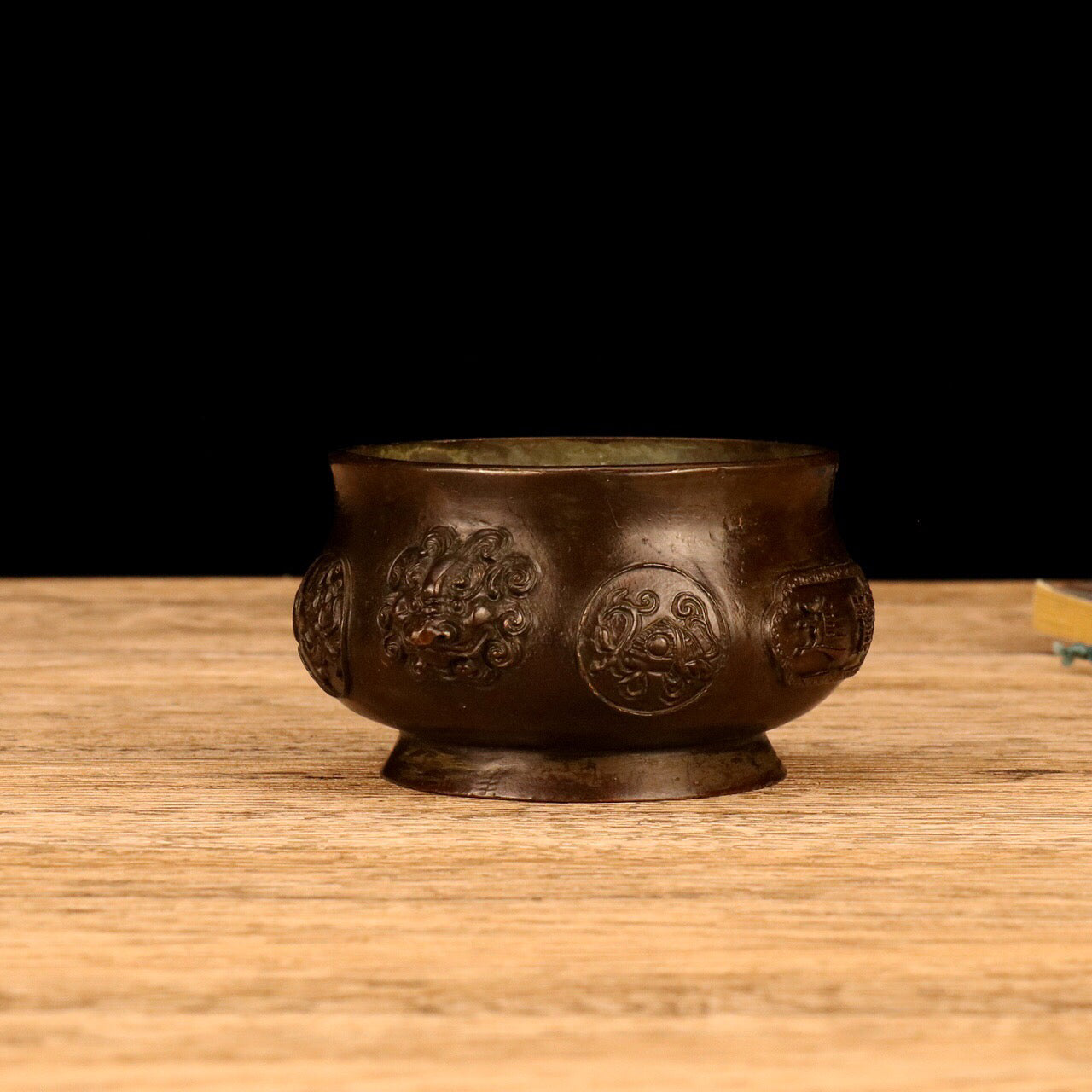 Chinese Antique Treasure Hunting Beast Ear Stove