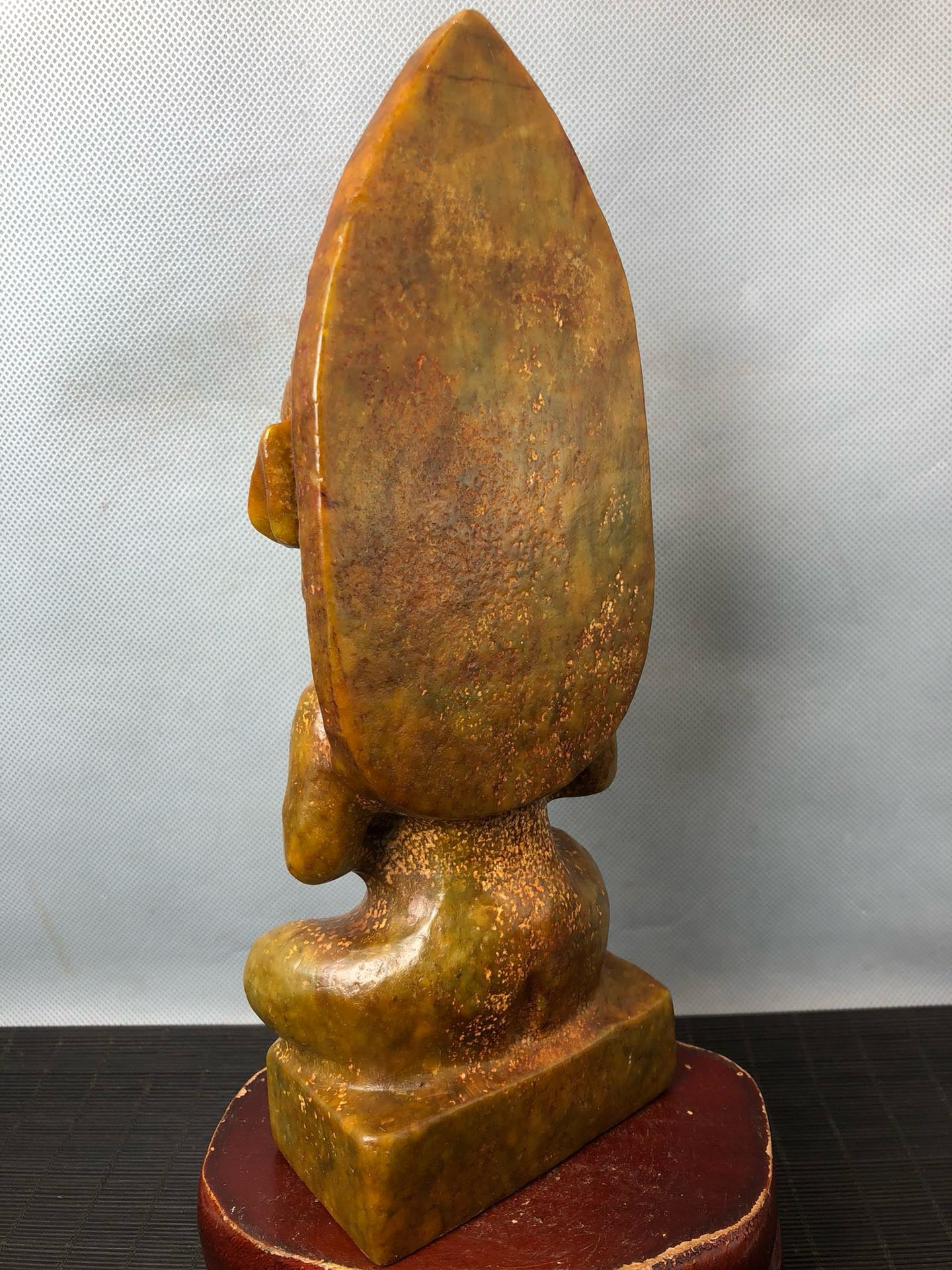 Chinese Antique Huangjin Yuhongshan Culture