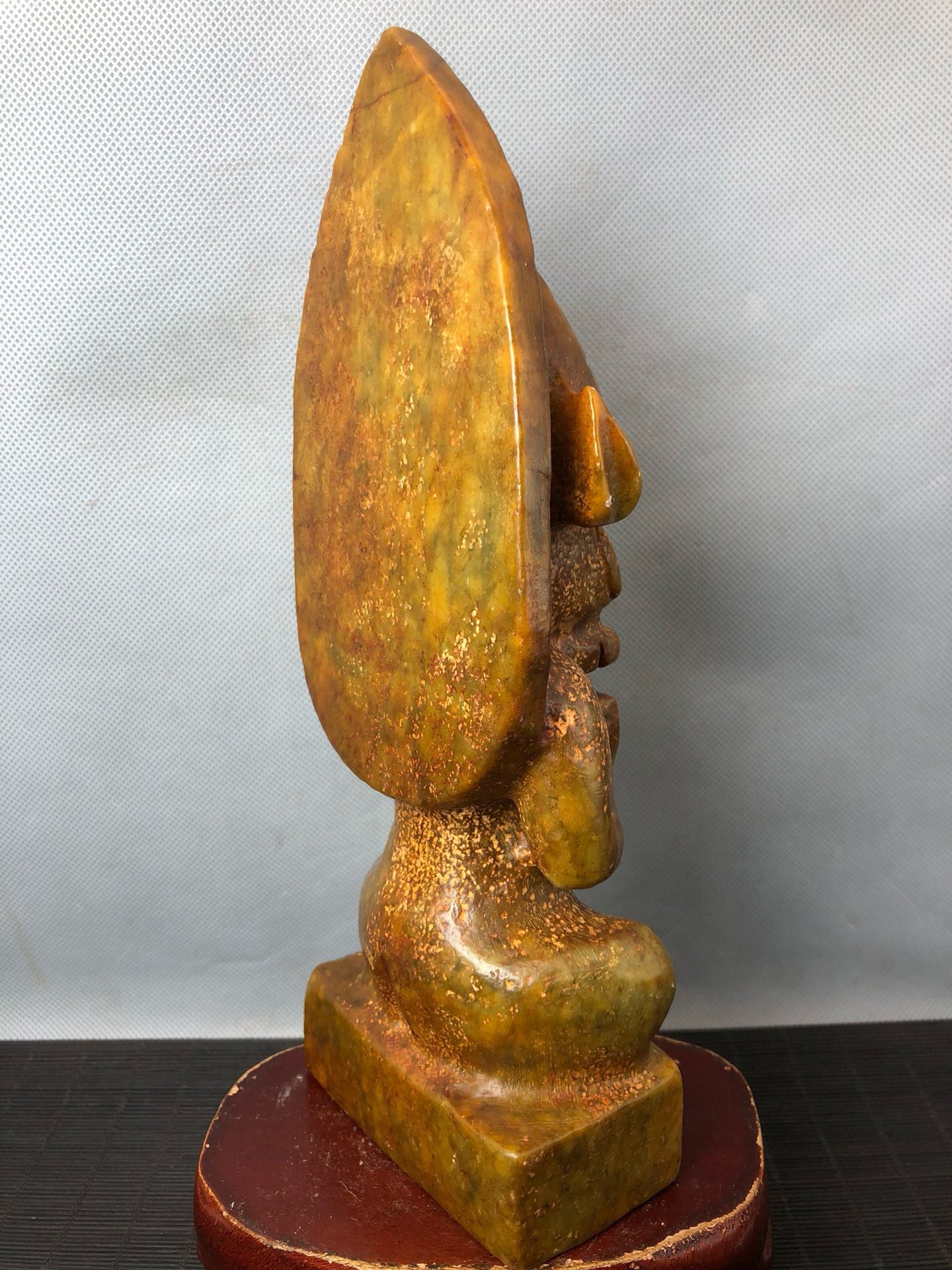 Chinese Antique Huangjin Yuhongshan Culture