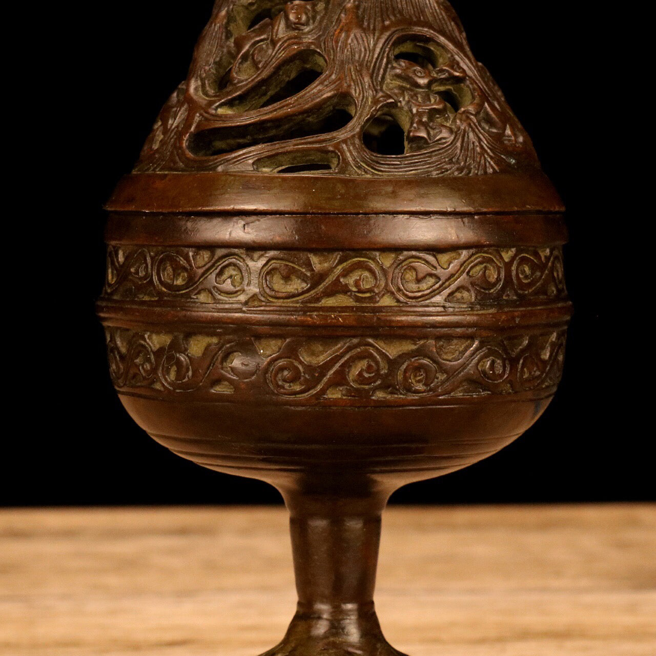 Chinese Antique Boshan Stove