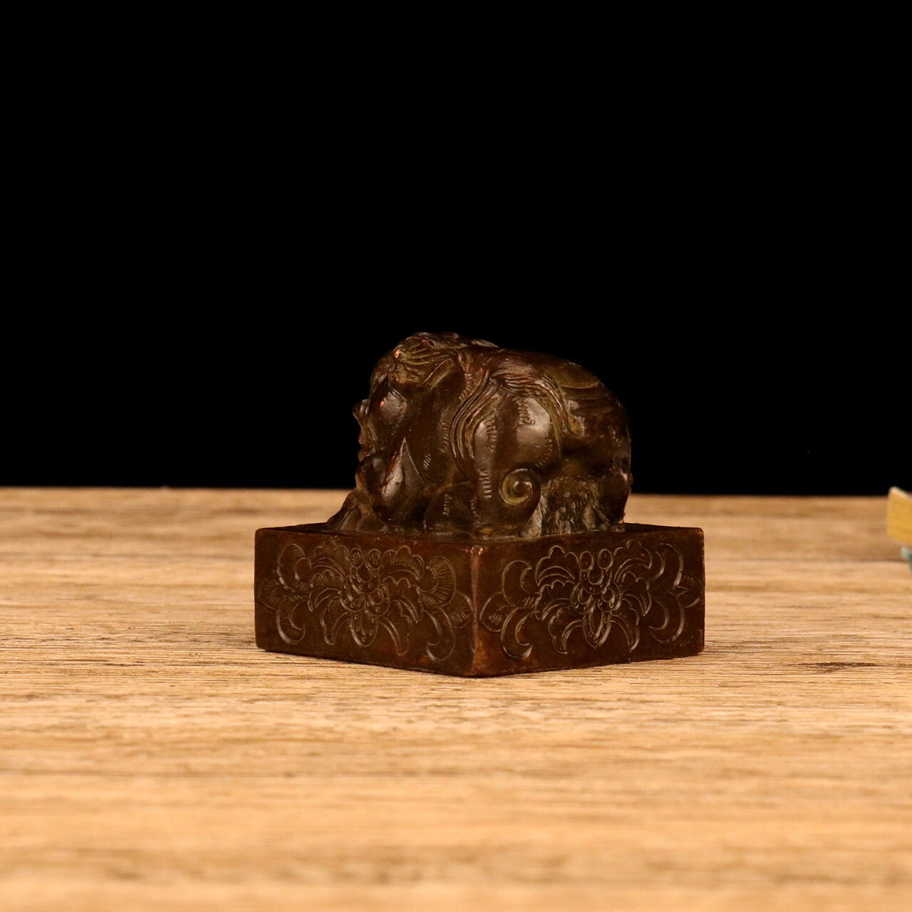 Chinese Antique Elephant Seal