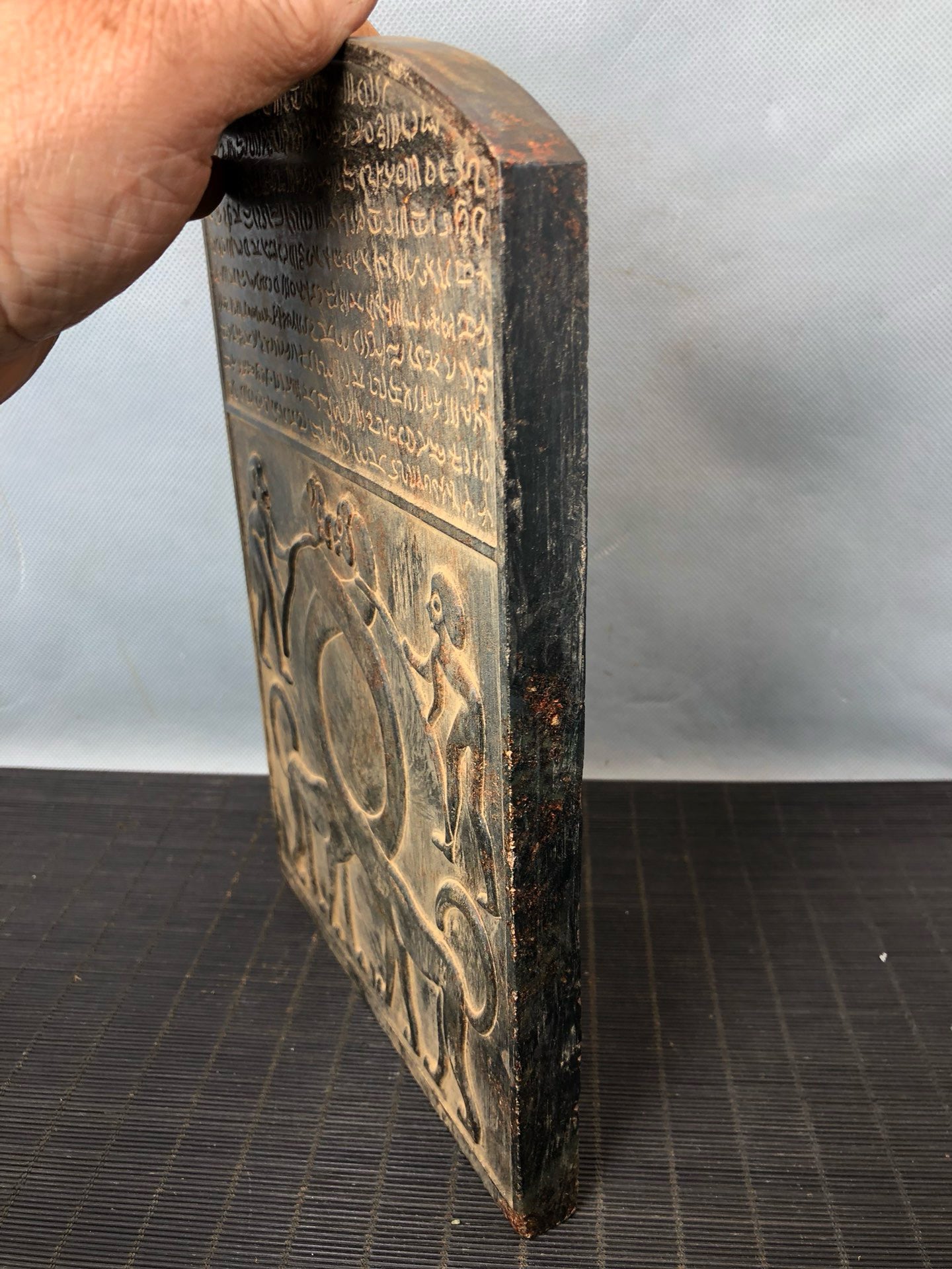 Chinese antique meteorite Mayan cultural murals