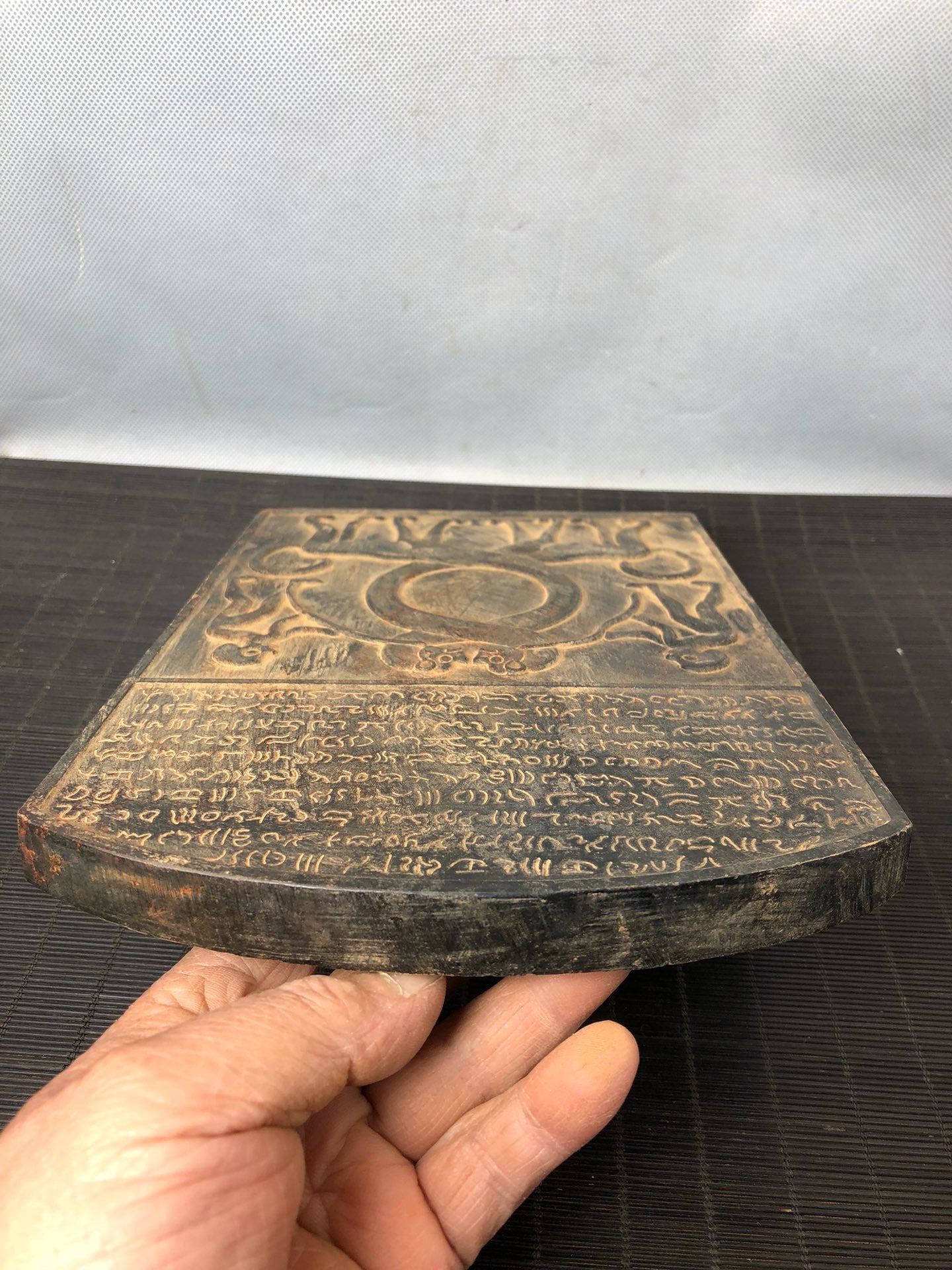 Chinese antique meteorite Mayan cultural murals