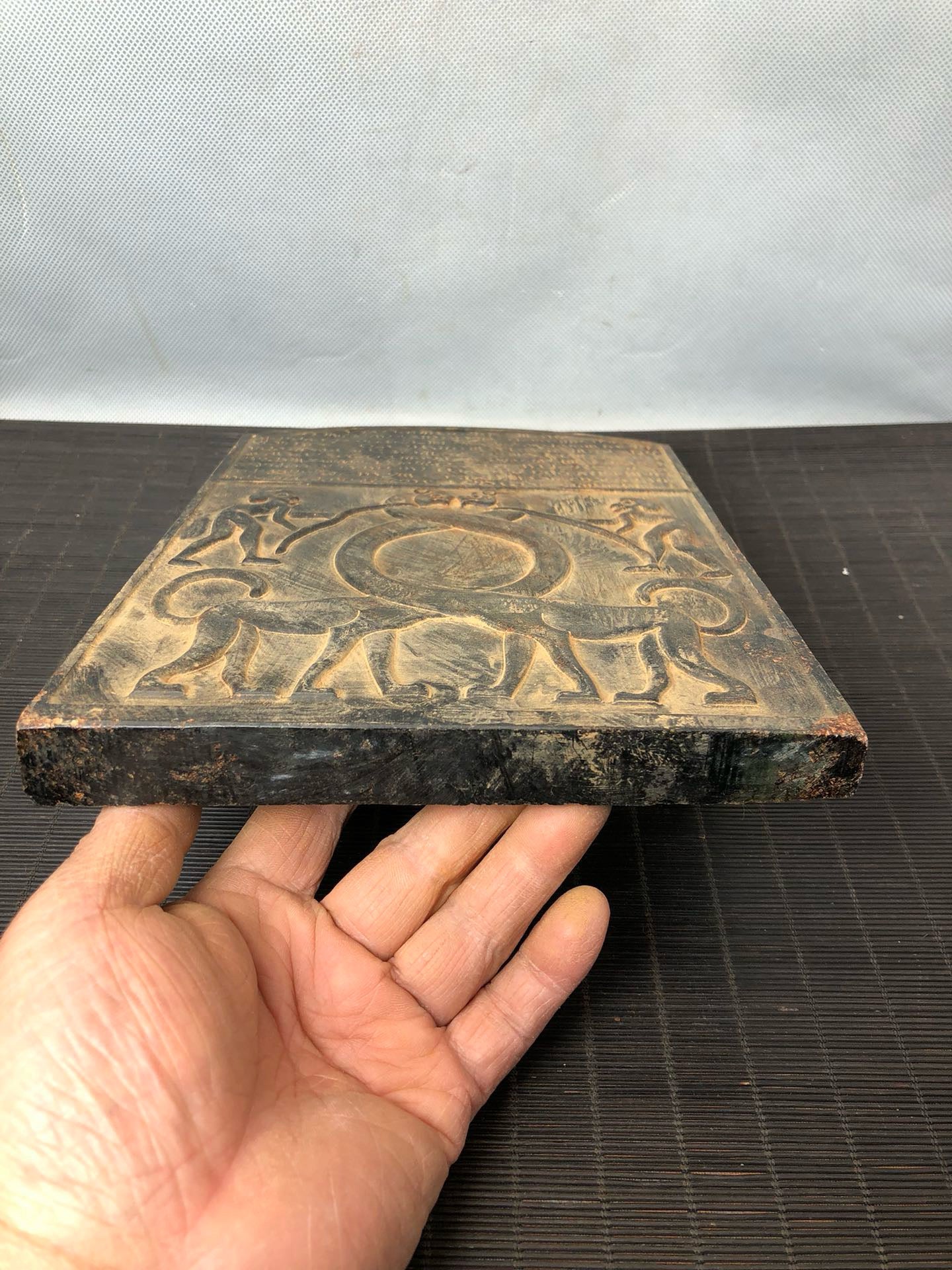 Chinese antique meteorite Mayan cultural murals