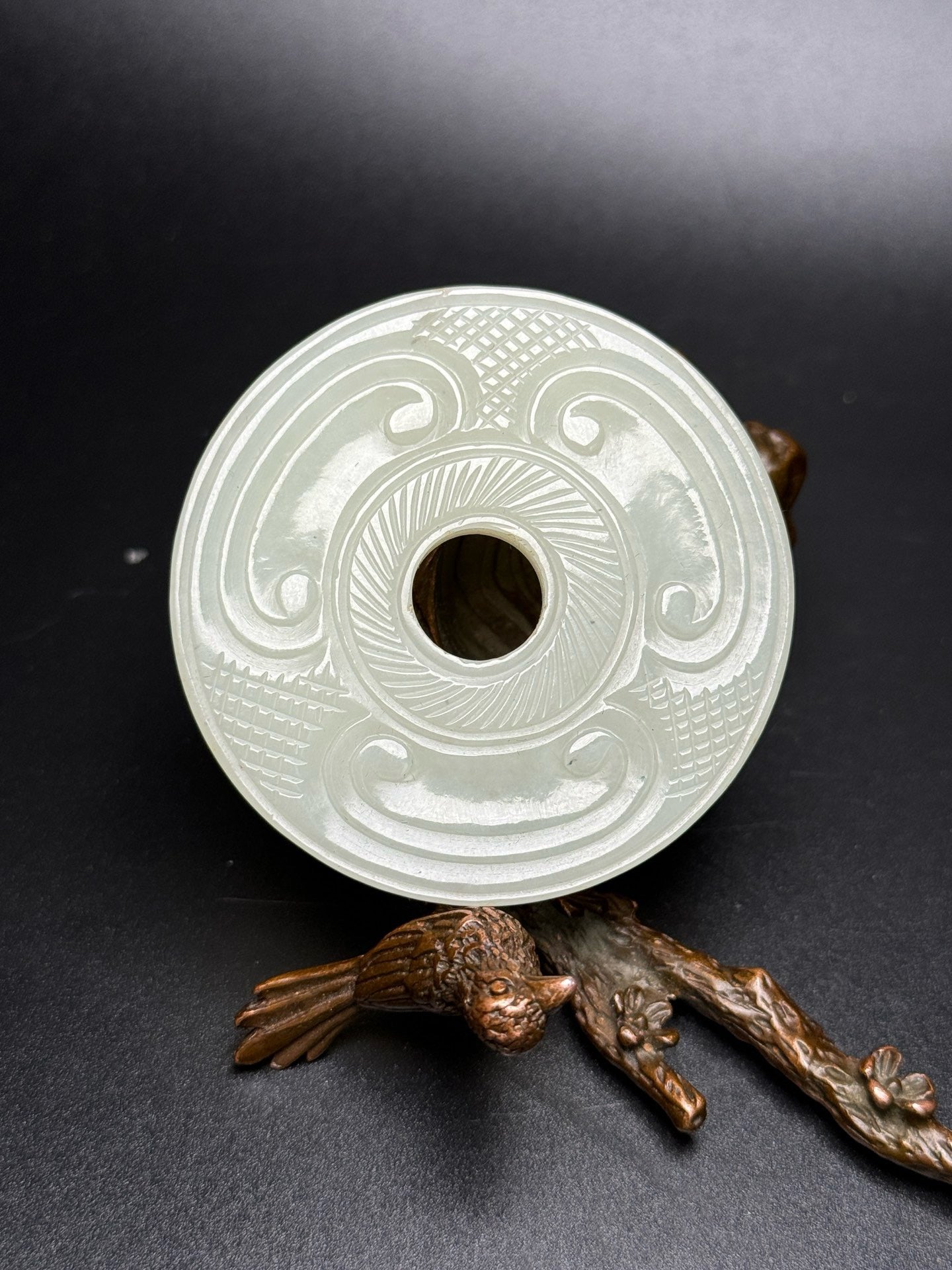 Chinese antique Hotan Jade Ruyi Jade