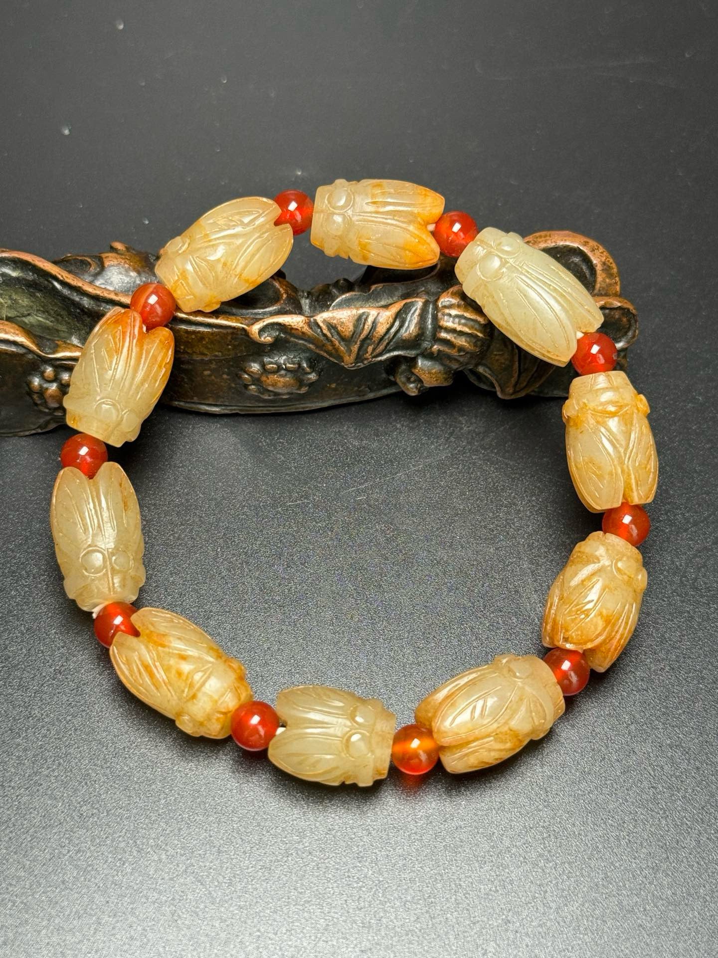 Chinese Antique and Tian Yuchan Bracelet